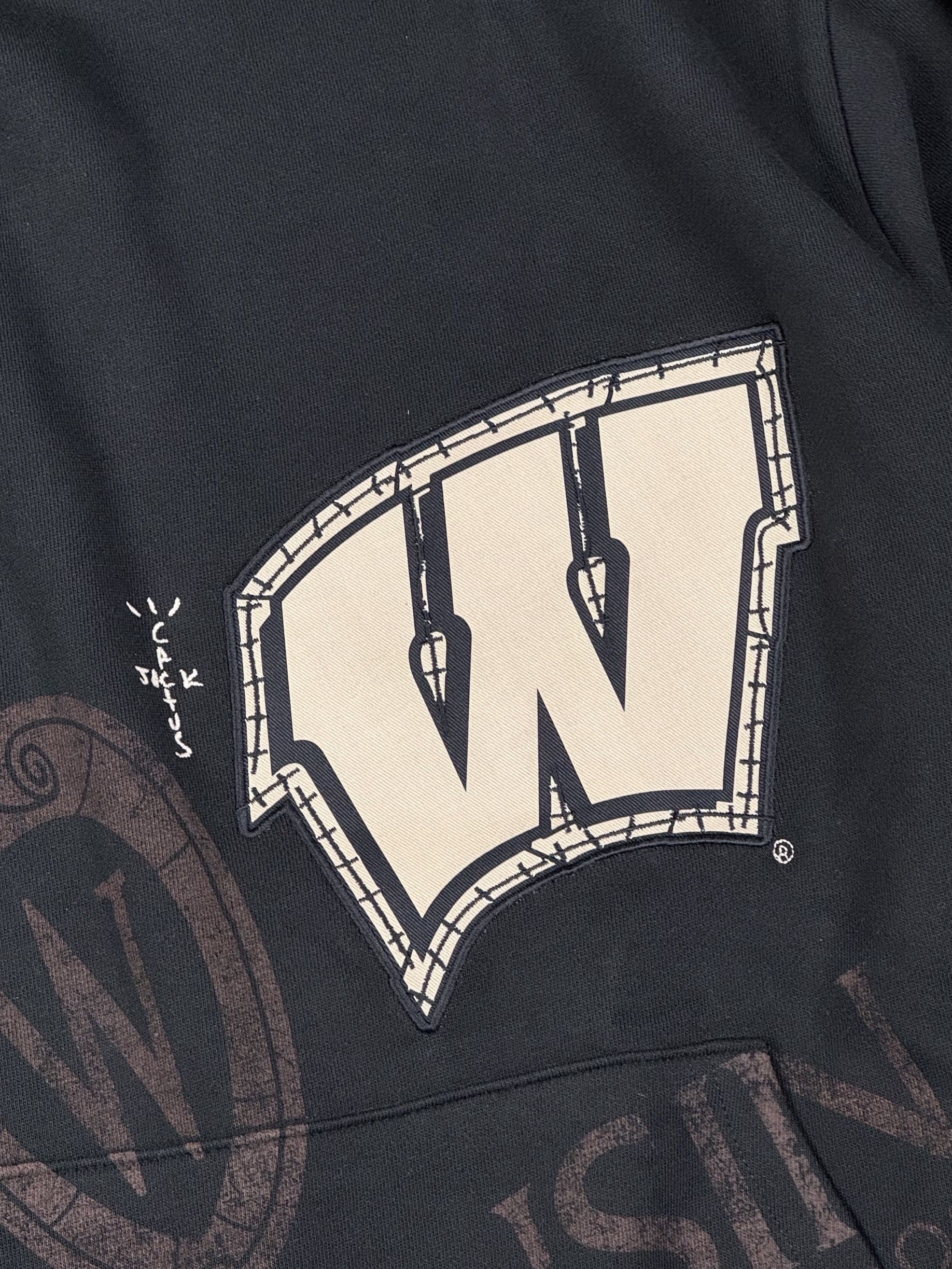 Mitchell & Ness × Travis Scott UNWORN* Cactus Jack x M&N University Of Wisconsin Hoodie Size US XXL / EU 58 / 5 - 3 Thumbnail