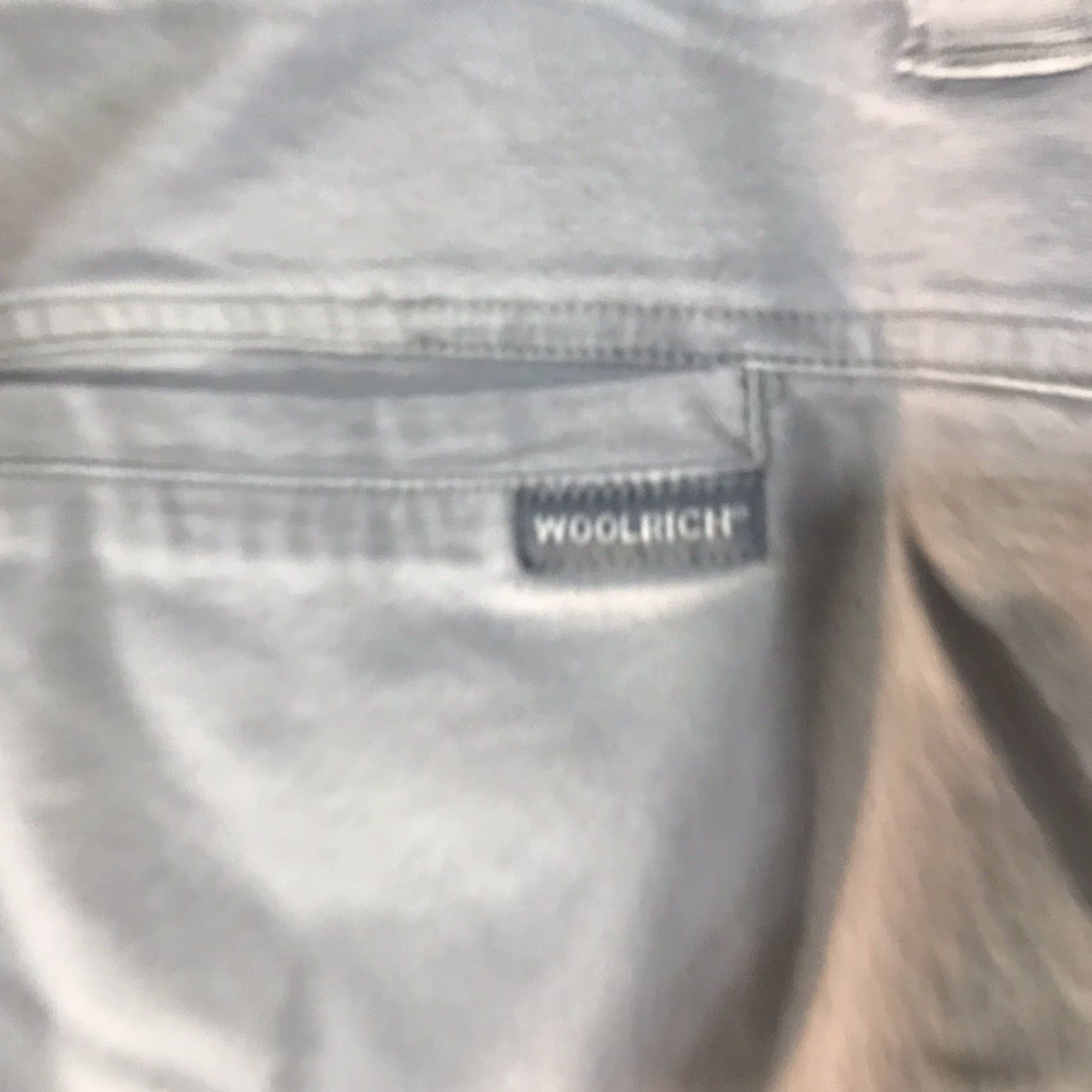Vintage VINTAGE Woolrich Women's Wide Leg Pants Cotton Gray Size 16 Casual Spring Summer Fall Winter Size 38" / US 16 / IT 52 - 2 Thumbnail