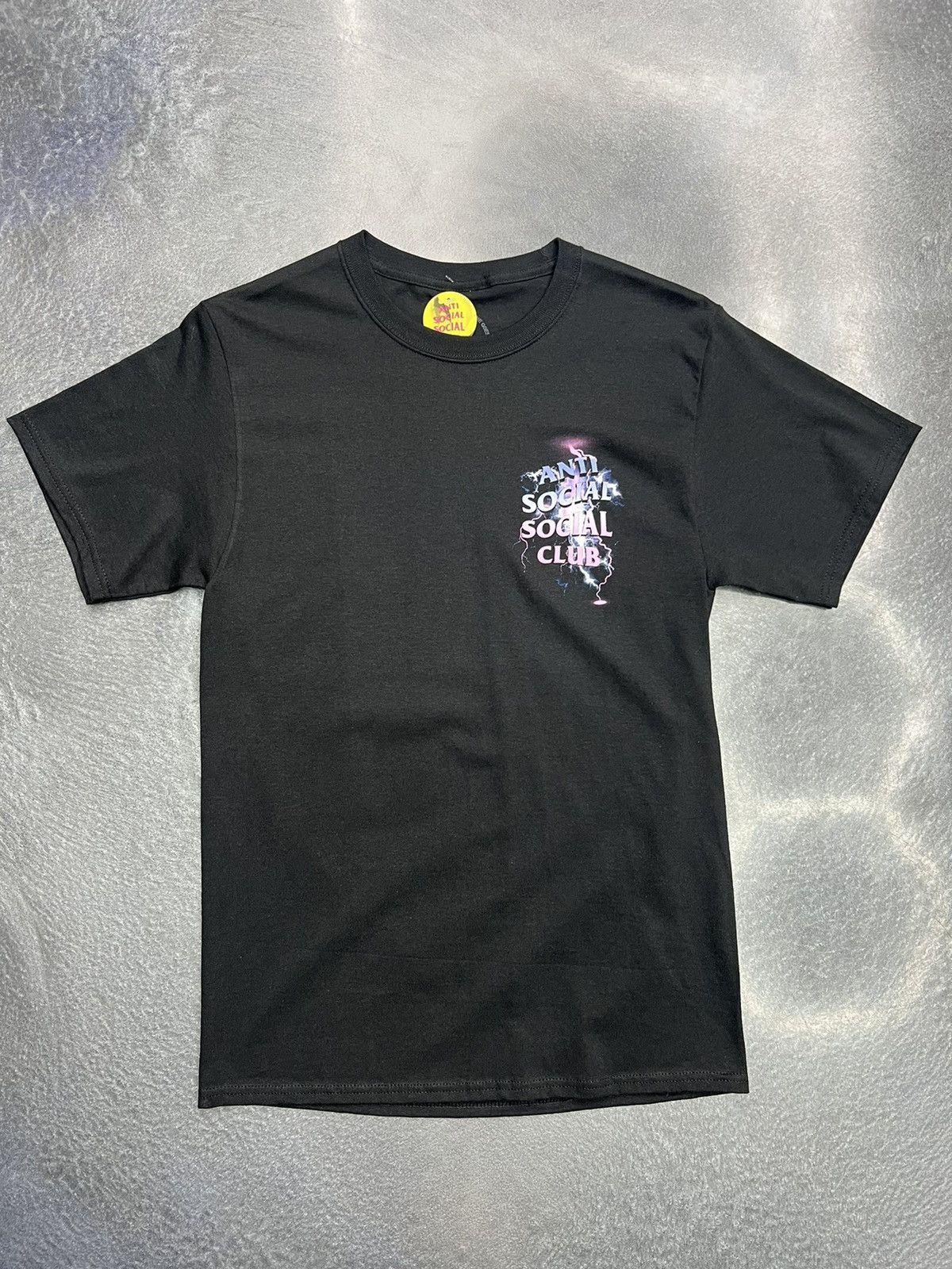 Anti Social Social Club ASSC Bolt From The Blue T-Shirt Size US S / EU 44-46 / 1 - 1 Thumbnail