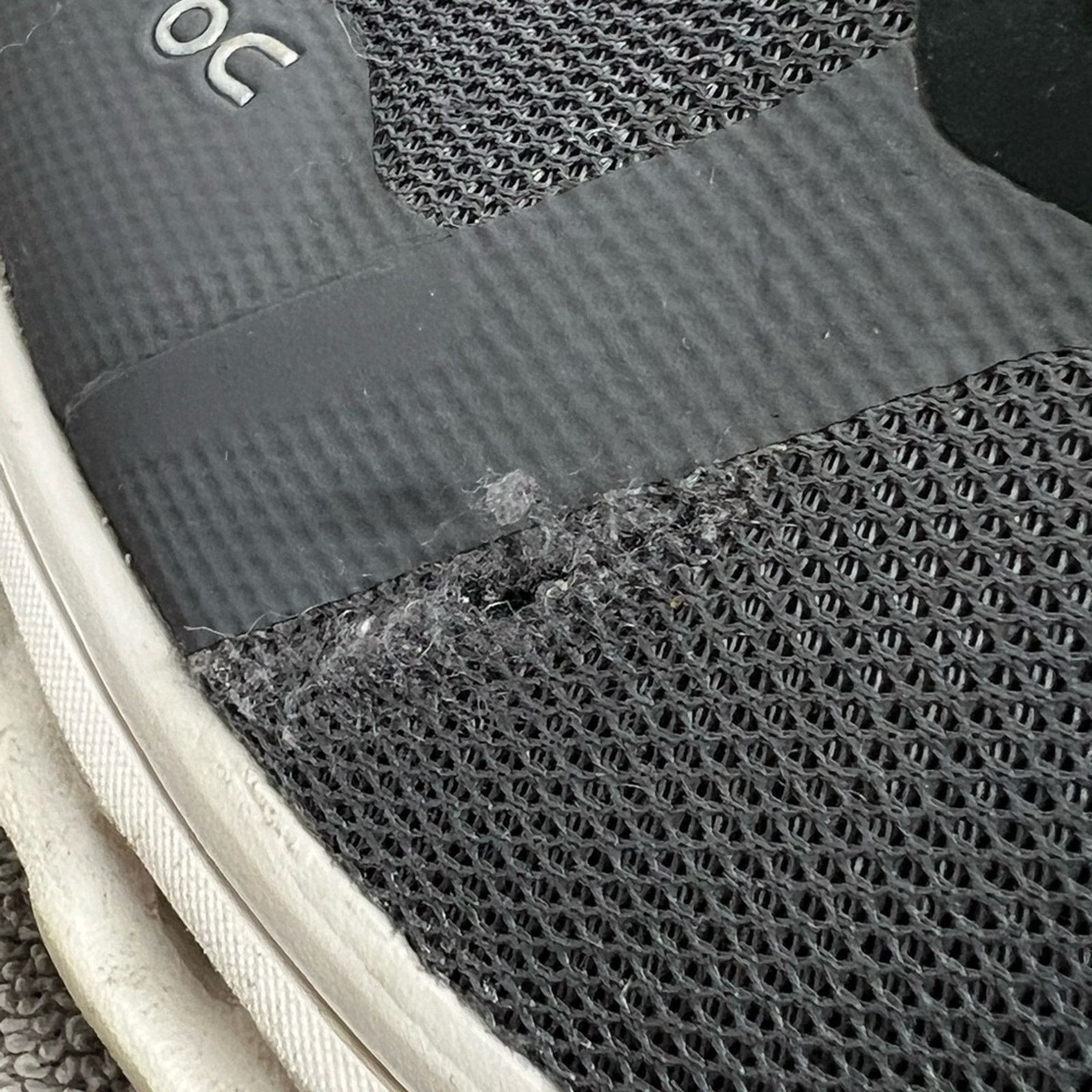 On On Cloudrunner - Men's Running Sneakers (Eclipse/Frost) 12 Size US 12 / EU 45 - 11 Thumbnail