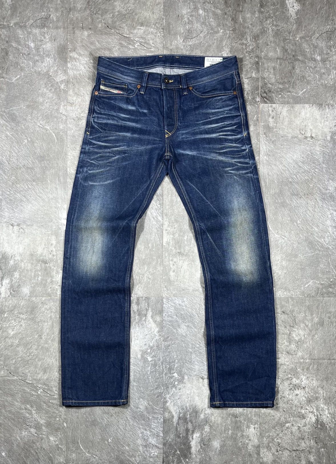 Diesel Diesel Industry Vintage Viker Denim Jeans Blue Size 32x32 Size US 32 / EU 48 - 12 Thumbnail