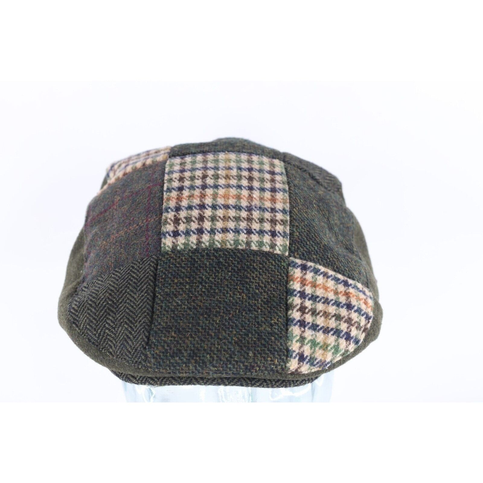Vintage Vintage 90s Irish Checkered Patchwork Newsboy Cabbie Hat Size ONE SIZE - 2 Thumbnail