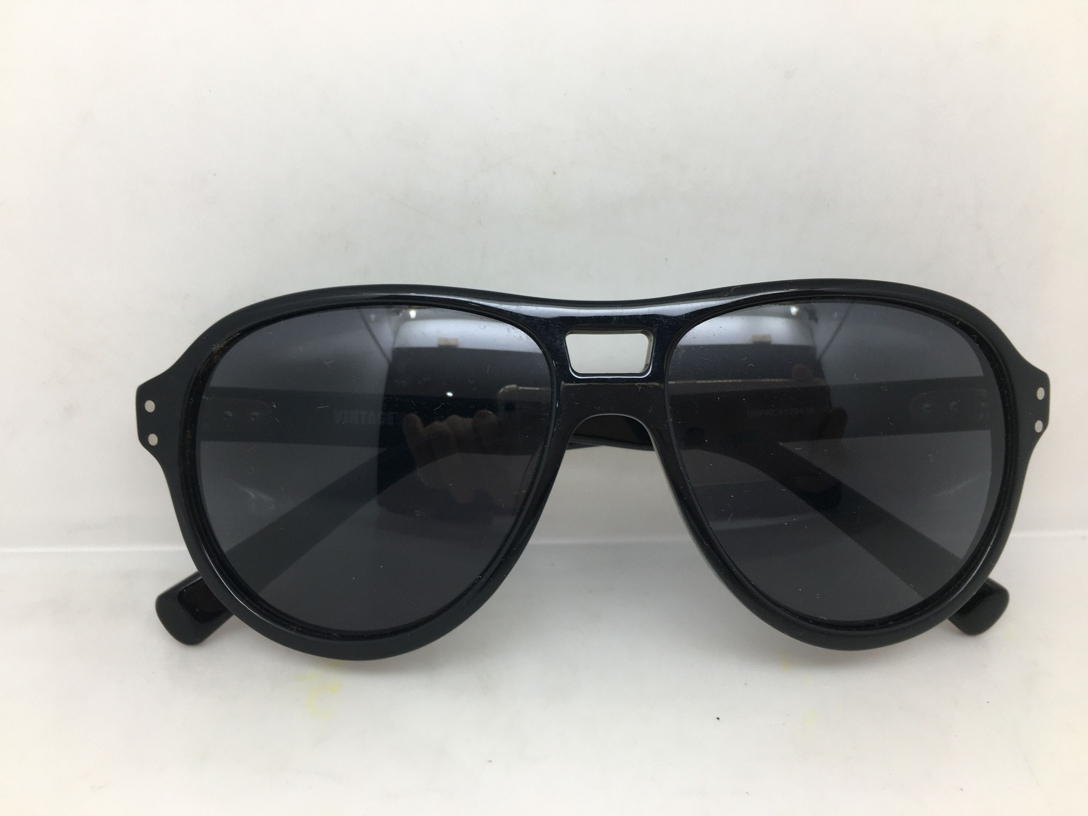 Vintage Nike Black Aviator Sunglasses Frame Accessories