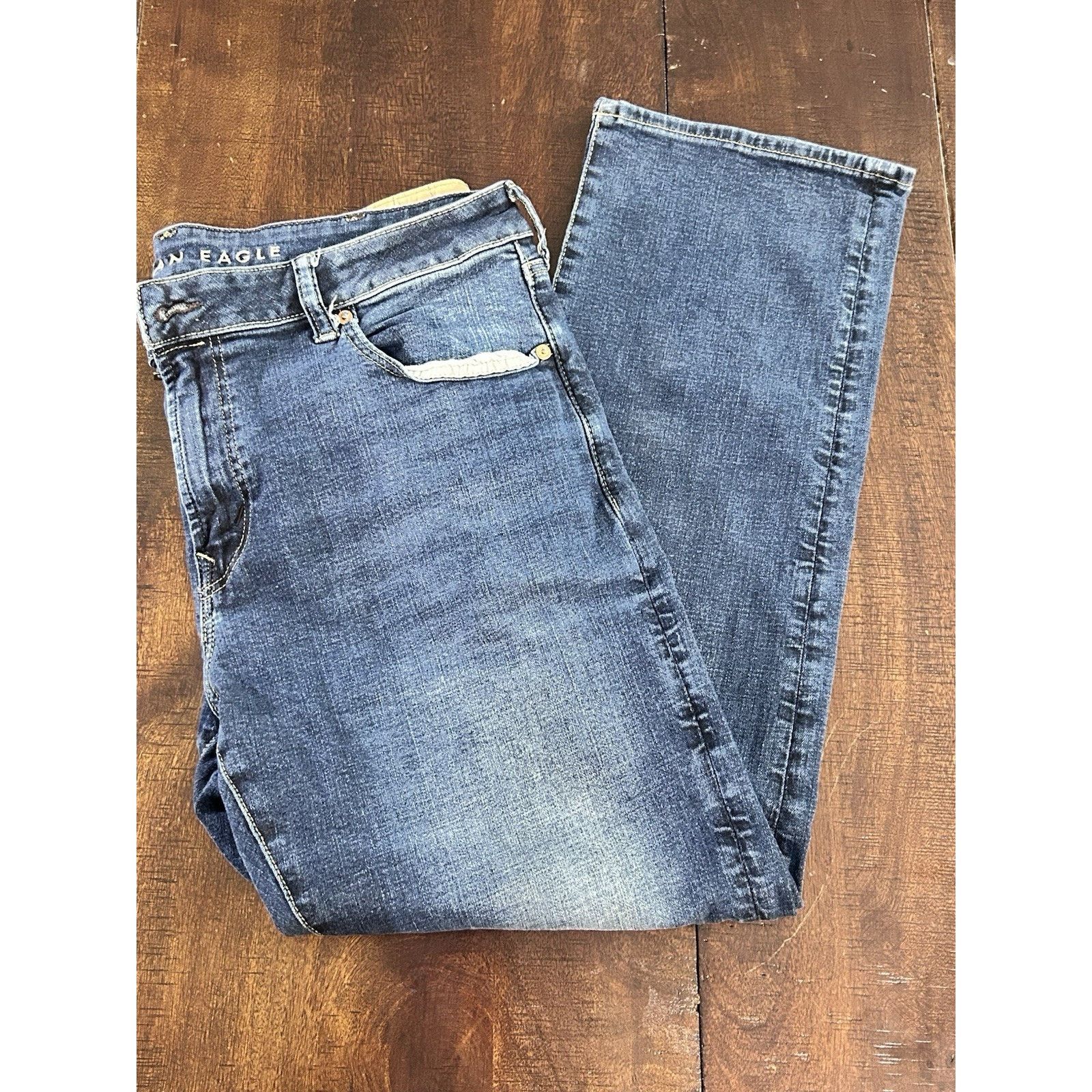 American Eagle Outfitters american eagle jeans men Original Bootcut 38x32 Air flex+ Size US 38 / EU 54 - 1 Thumbnail