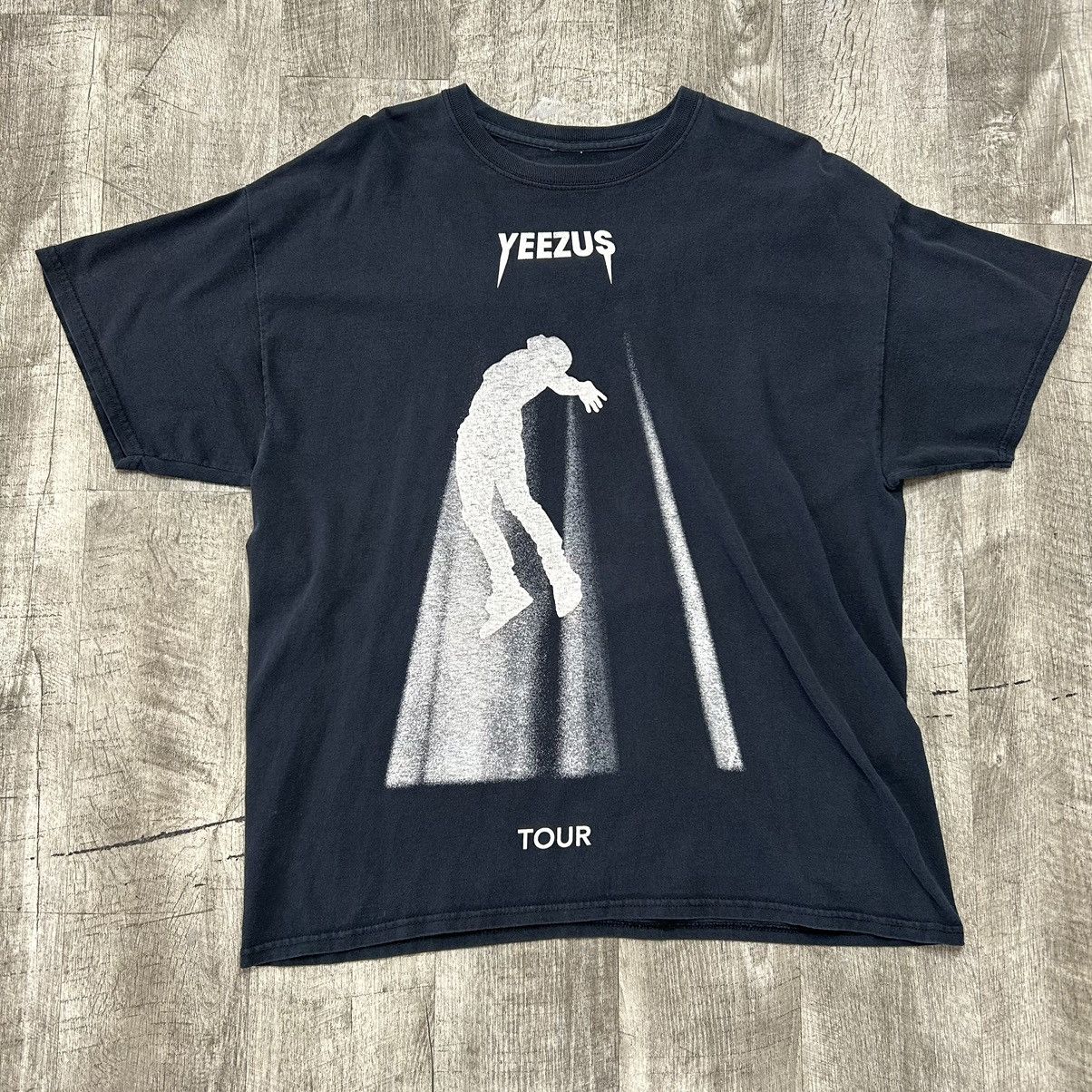 image of Kanye West Yeezus Tour Tee Size XL Black, Men's