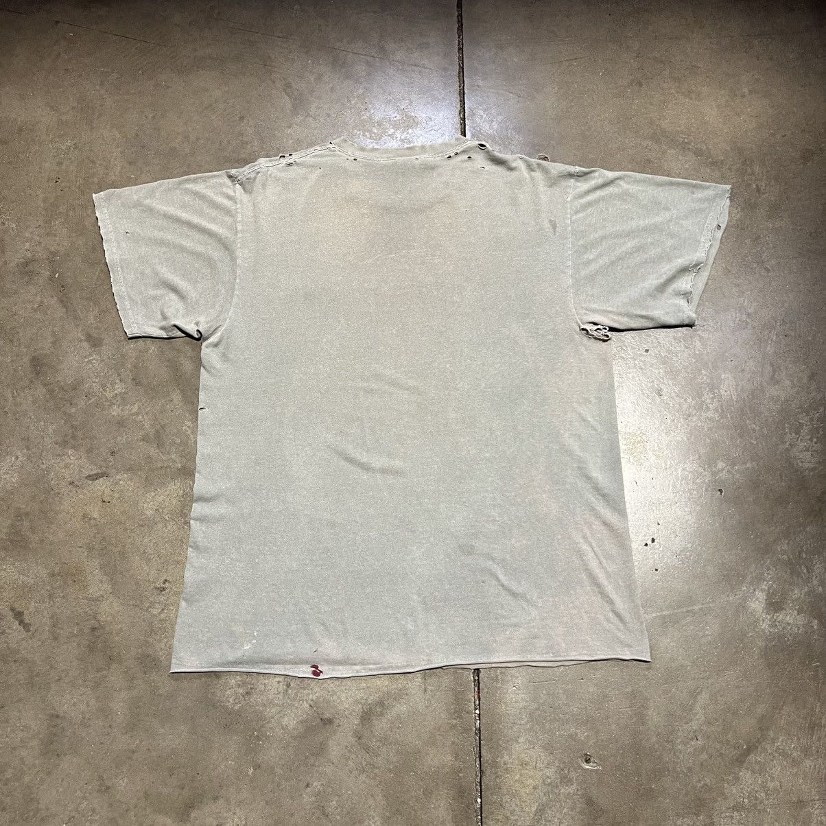 Nike Vintage Nike Logo T shirt Faded Distressed Thrashed 90s USA Size US M / EU 48-50 / 2 - 7 Thumbnail