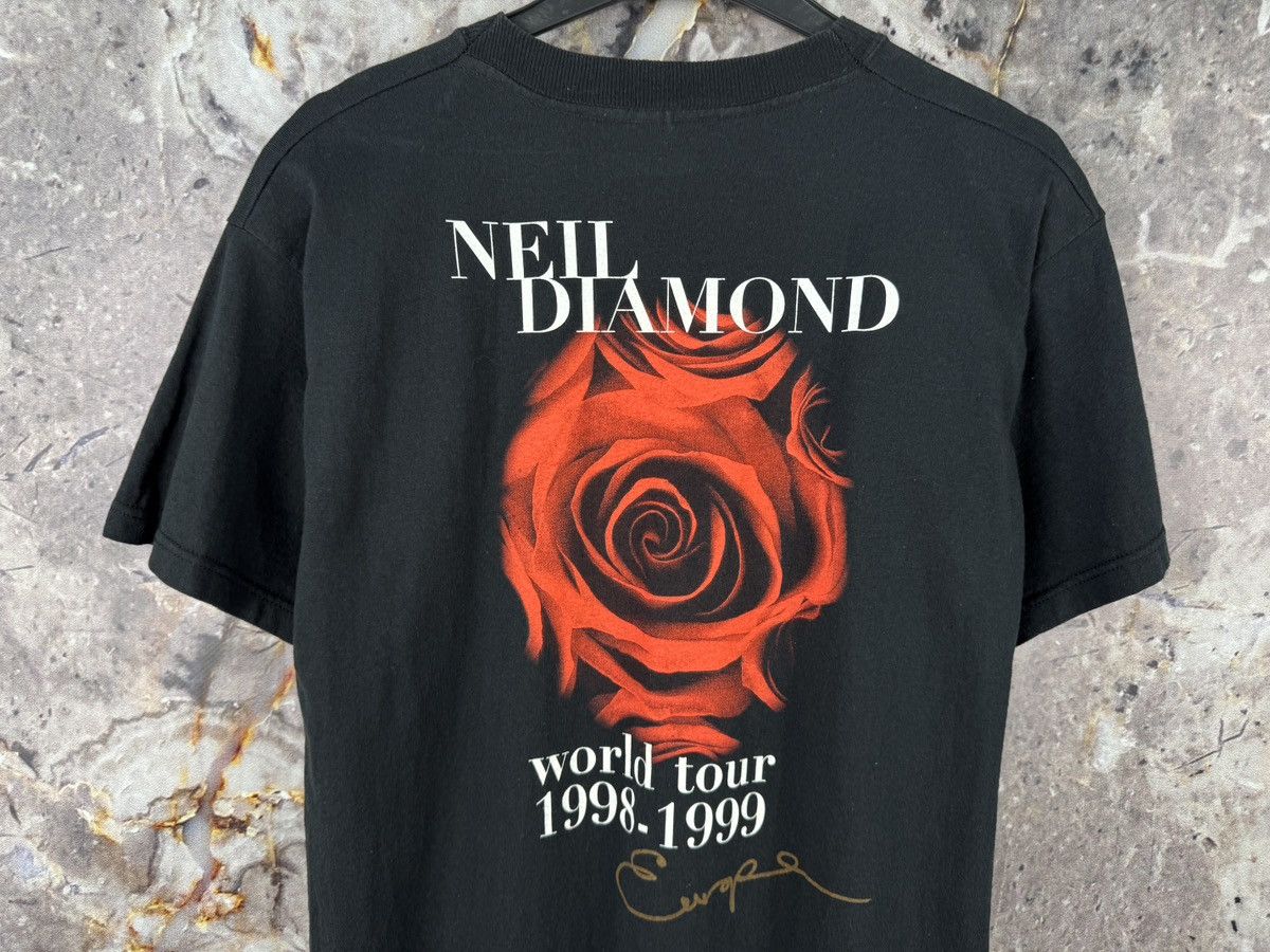 Vintage Neil Diamond 1998–1999 World Tour T-Shirt – Vintage Band Tee Size US L / EU 52-54 / 3 - 14 Thumbnail
