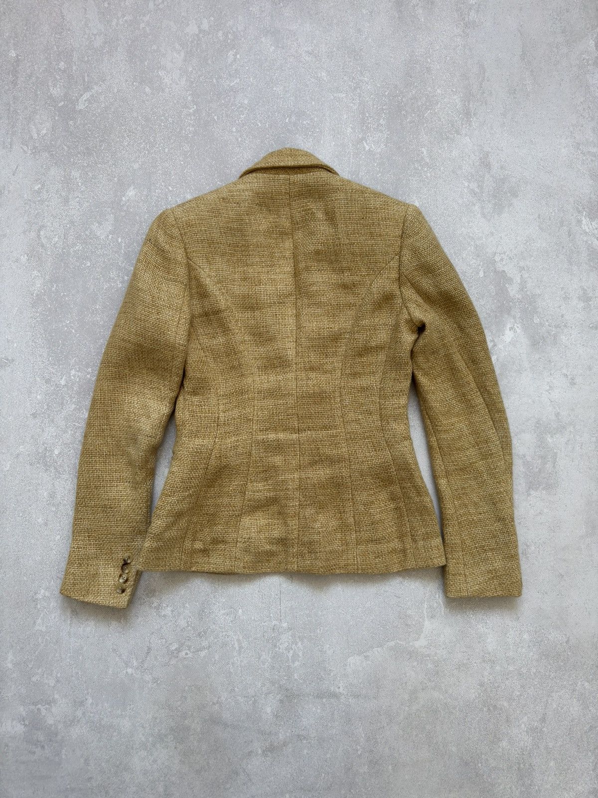 Ralph Lauren Purple Label × Vintage Ralph Lauren Purple Label Blazer Laine Wool Women Jacket Size S / US 4 / IT 40 - 13 Thumbnail