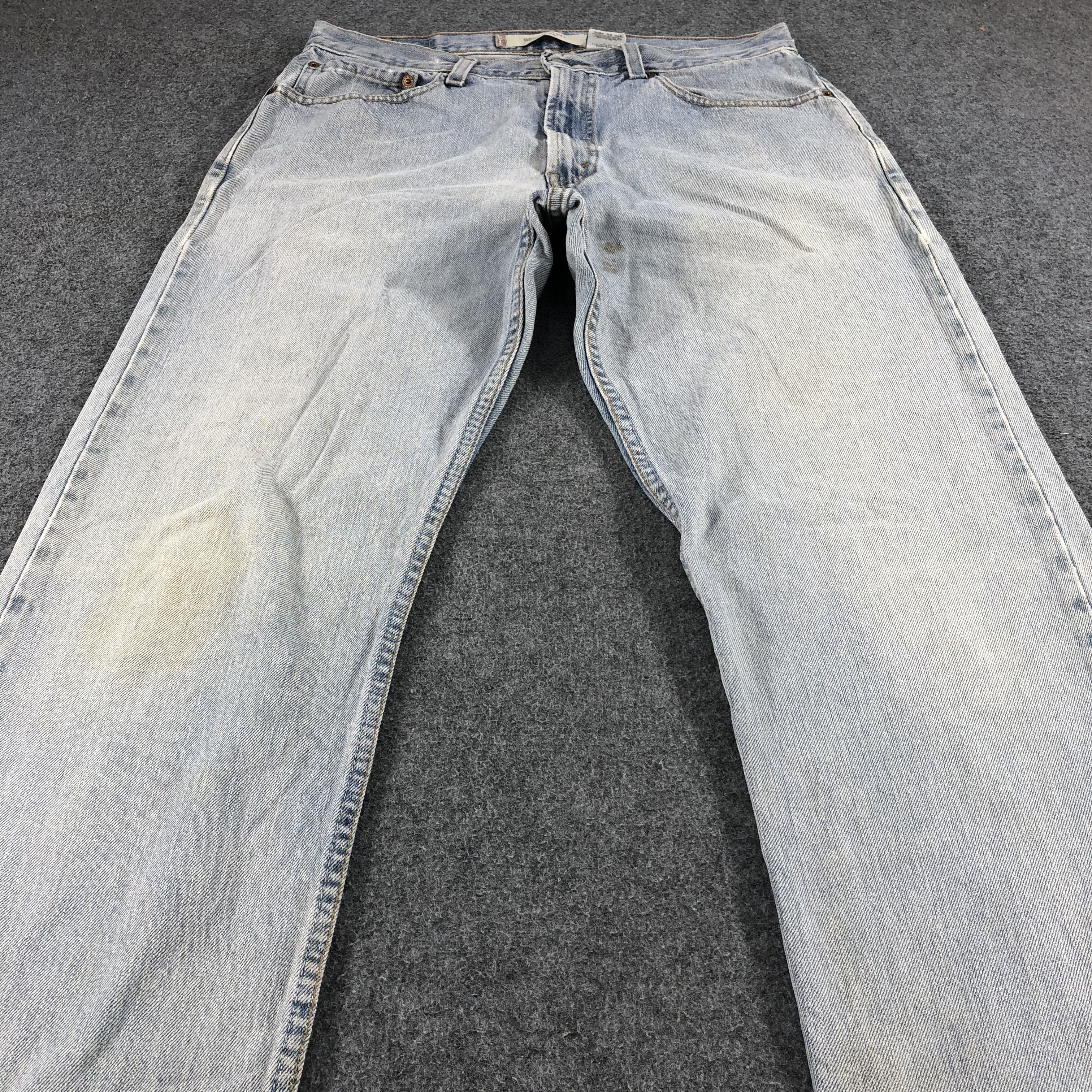 Levi's Vintage Light Wash Levis 505 Jeans- J1380 Size US 33 - 3 Thumbnail