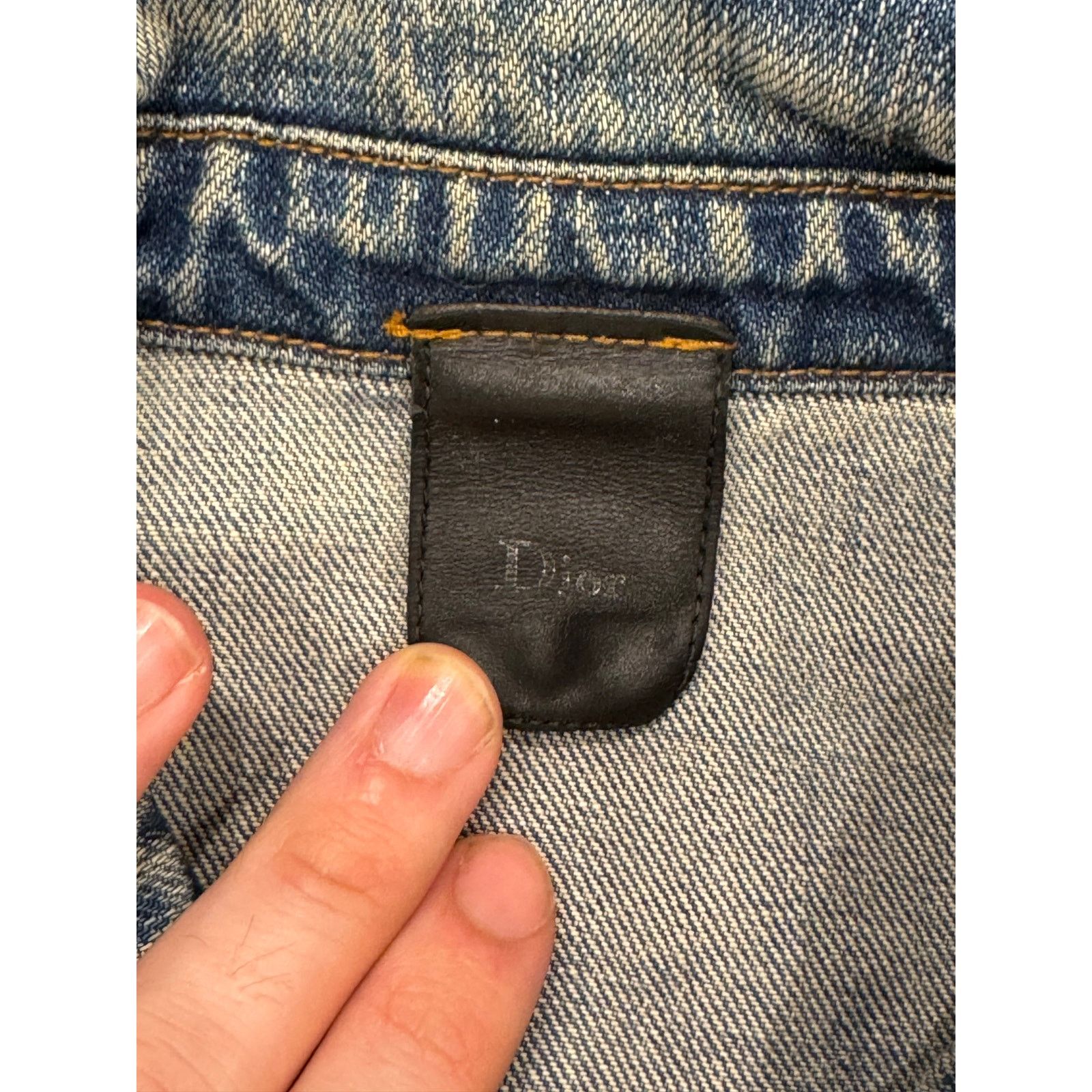 Dior A/W2002 Dior by Hedi Slimane faded denim jacket Size US M / EU 48-50 / 2 - 6 Thumbnail