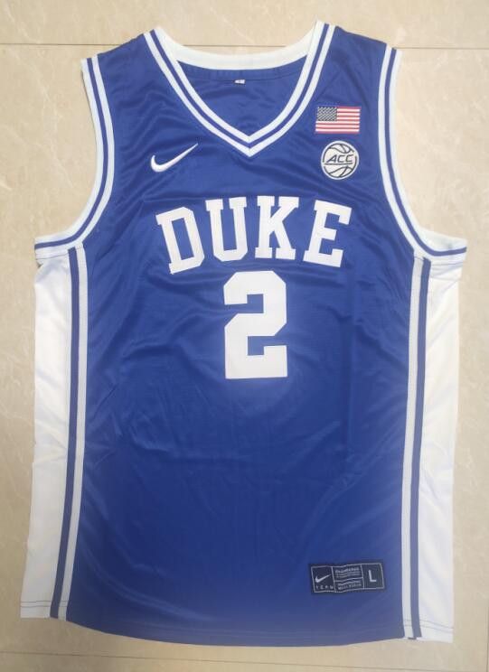 Other Men Cooper Flagg #2 Duke Blue Devils College Jerseys Blue Size US M / EU 48-50 / 2 - 5 Thumbnail