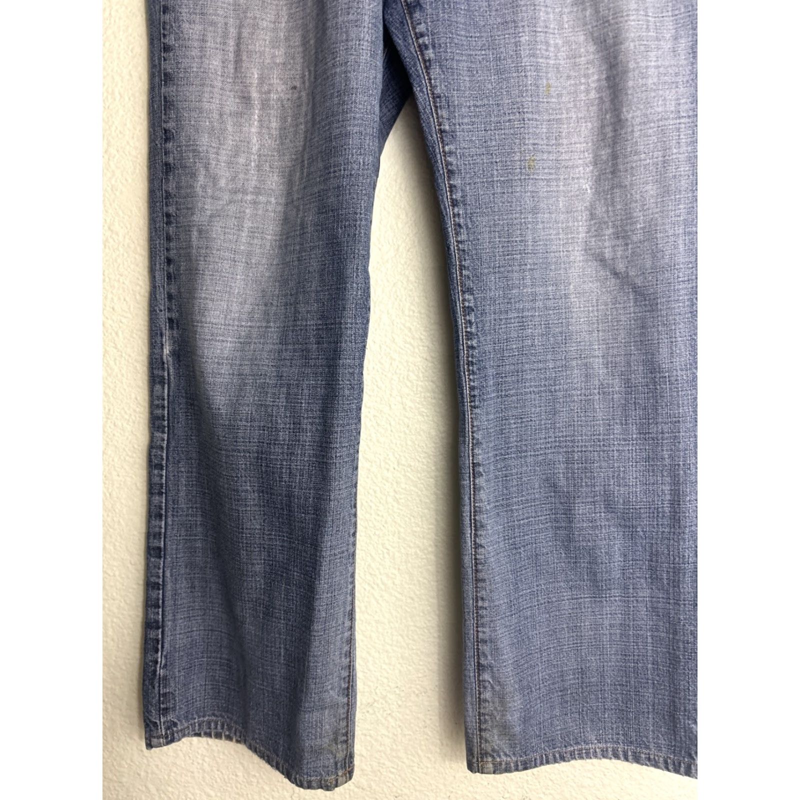 Lucky Brand VINTAGE Lucky Brand Jeans Men Regular 34x31 Blue Medium Wash Straight USA Size US 34 / EU 50 - 2 Thumbnail
