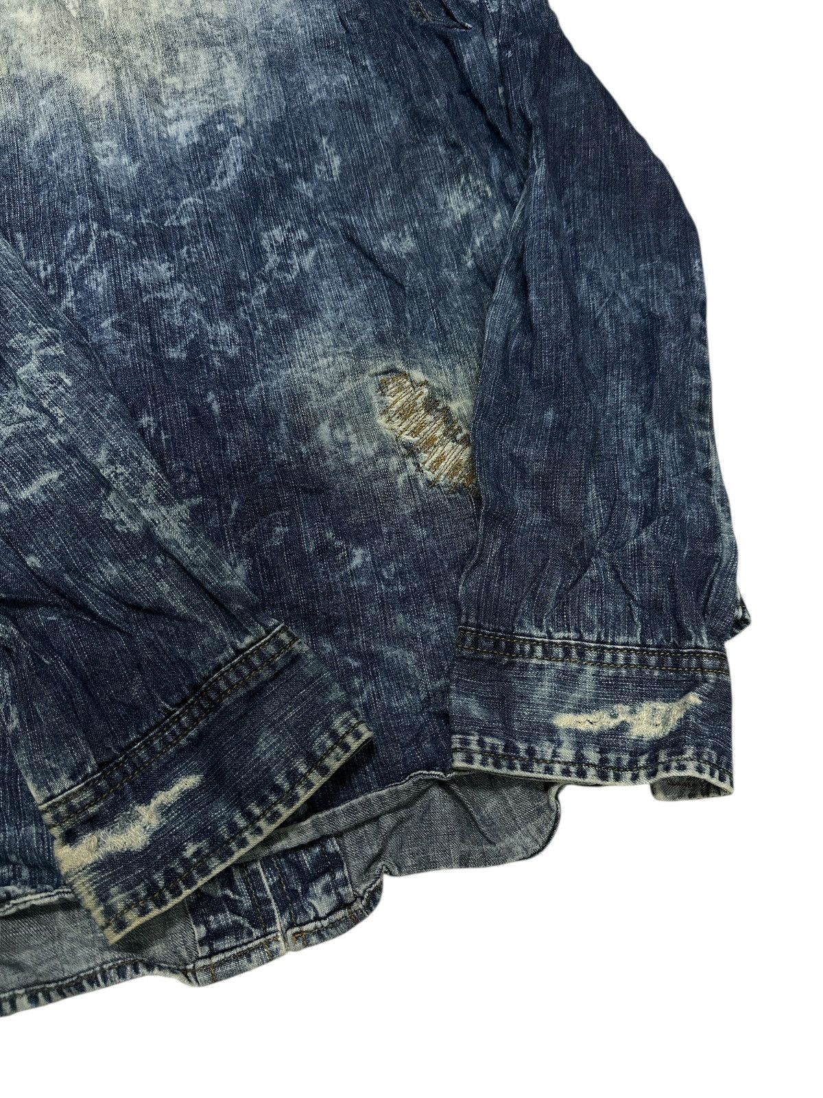 Kapital 00s Distress Style Buckaro Denim Patchwork. Size US L / EU 52-54 / 3 - 13 Thumbnail