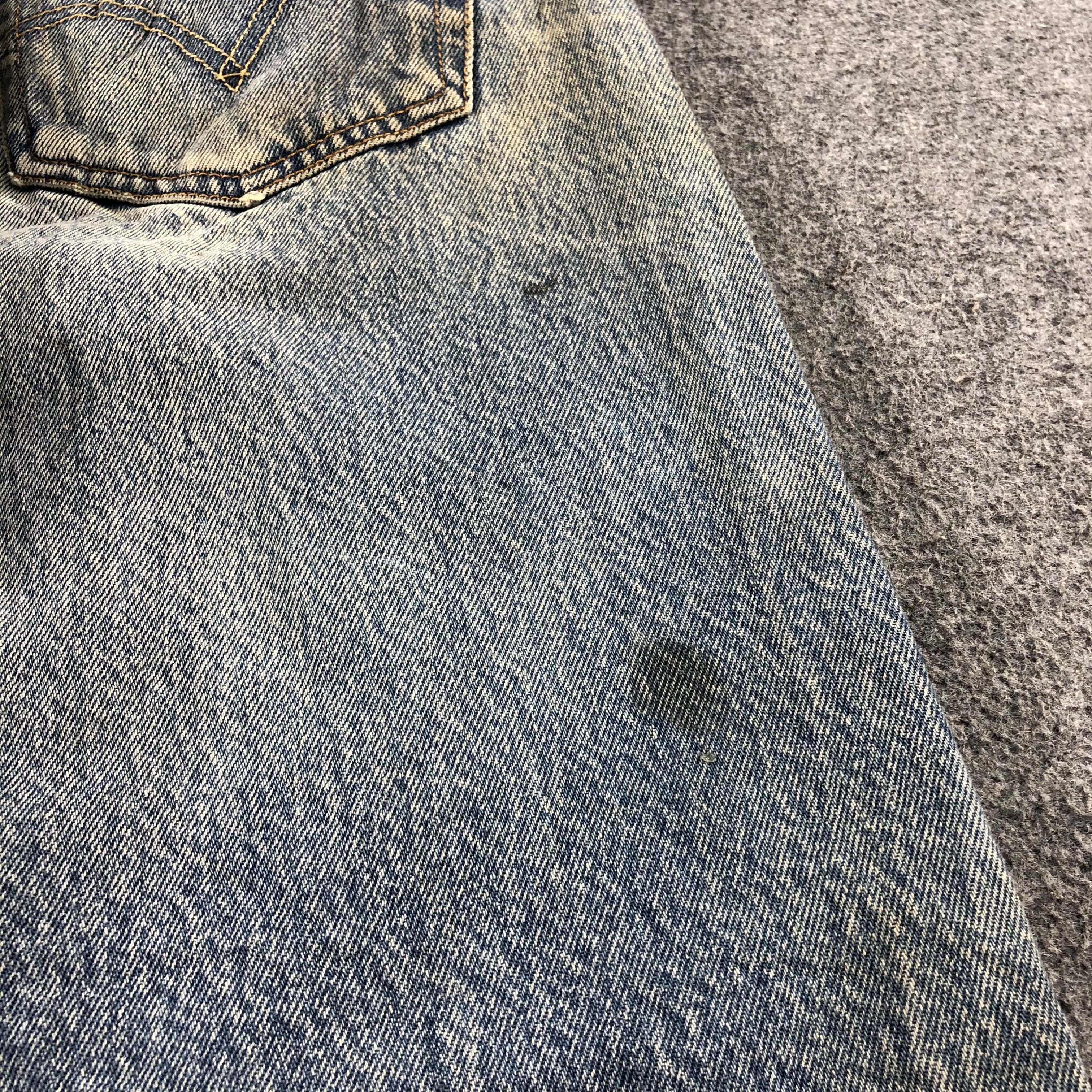 Levi's Vintage Blue Wash Levis 501 Jeans-J2510 Size US 34 / EU 50 - 9 Thumbnail