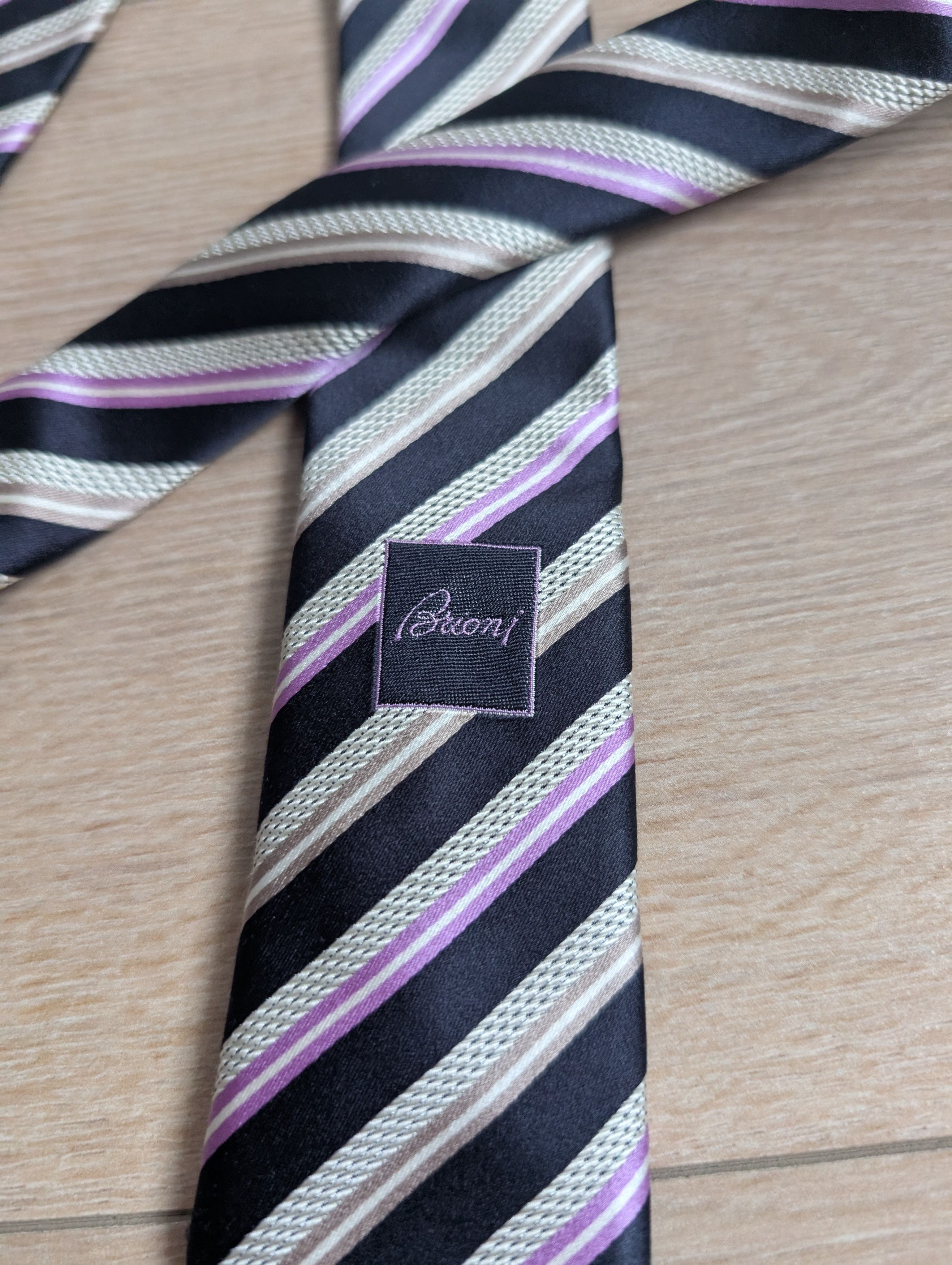 Brioni Broni luxury silk tie Size ONE SIZE - 2 Thumbnail