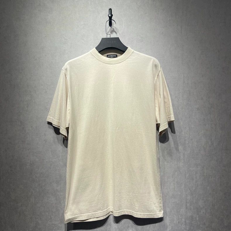 Balenciaga Balenciaga Hem Embroidery Logo Short Sleeve Size US M / EU 48-50 / 2 - 1 Thumbnail