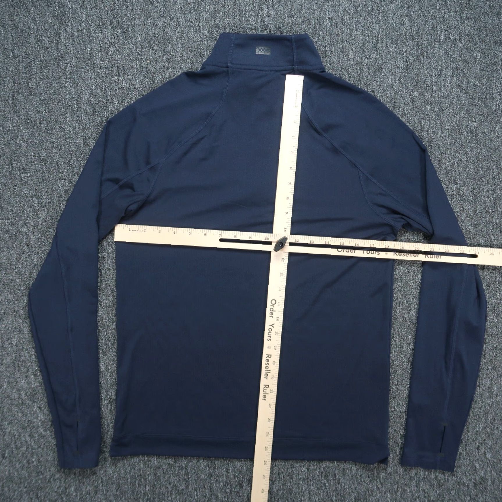 Rhone Rhone Pullover Mens Small Blue TB12 Tom Brady Boston Performance Quarter Zip Size US S / EU 44-46 / 1 - 7 Thumbnail