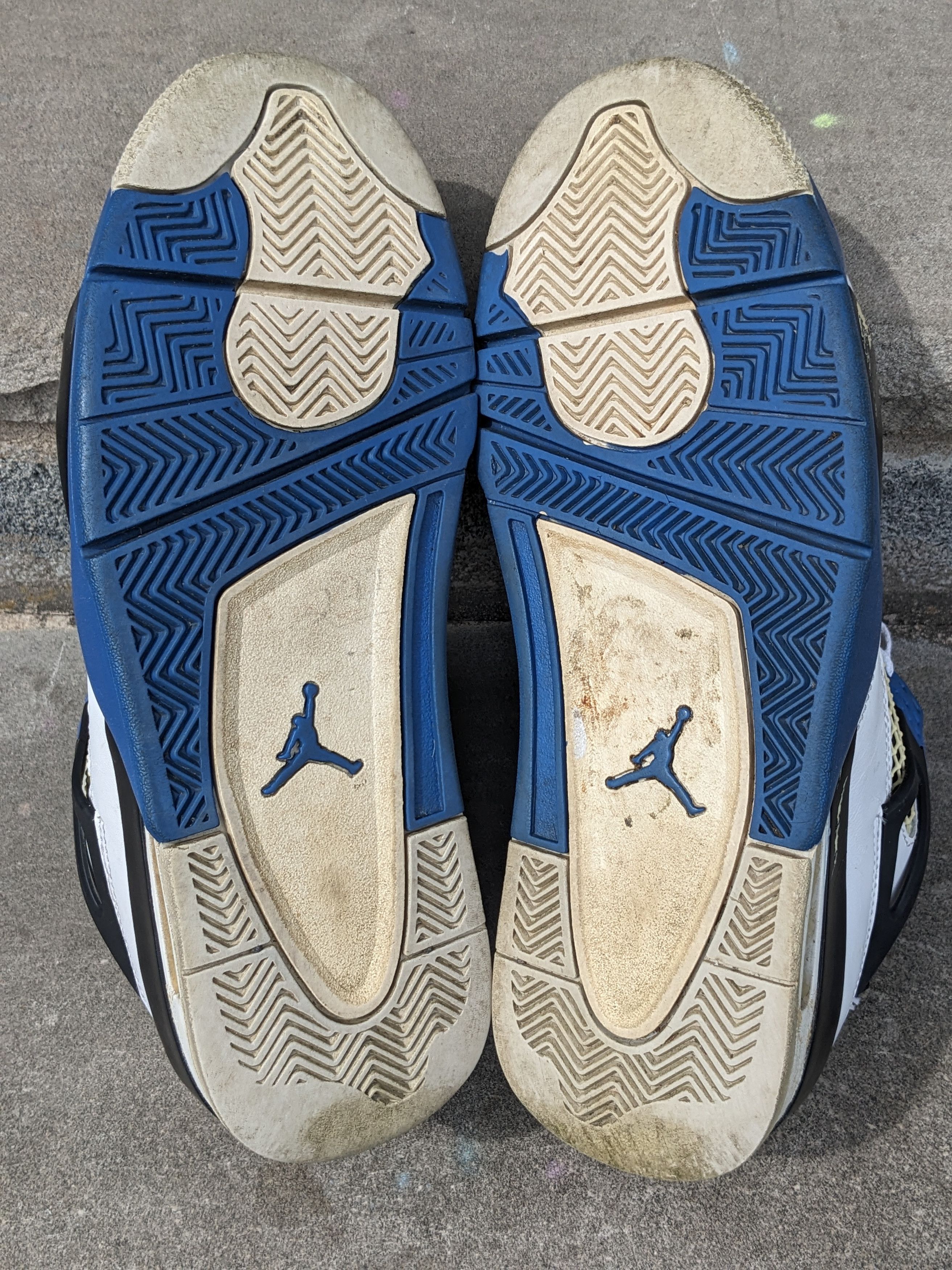 Designer × Nike Nike Air Jordan 4 Retro Motorsports 10 308497-117 2017 Size US 10 / EU 43 - 7 Thumbnail