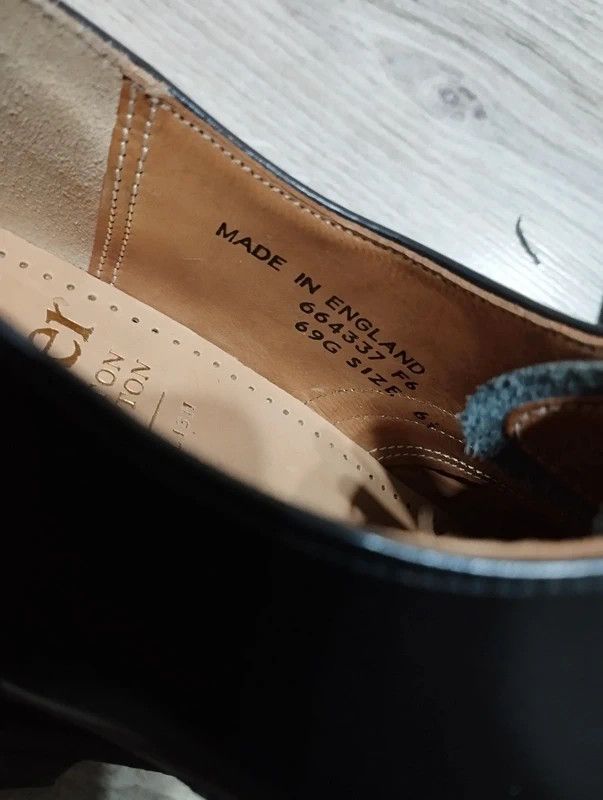 Barker Barker Alfred Brogue Oxford size 6,5 około 40,5 new Size US 7.5 / EU 40-41 - 15 Thumbnail