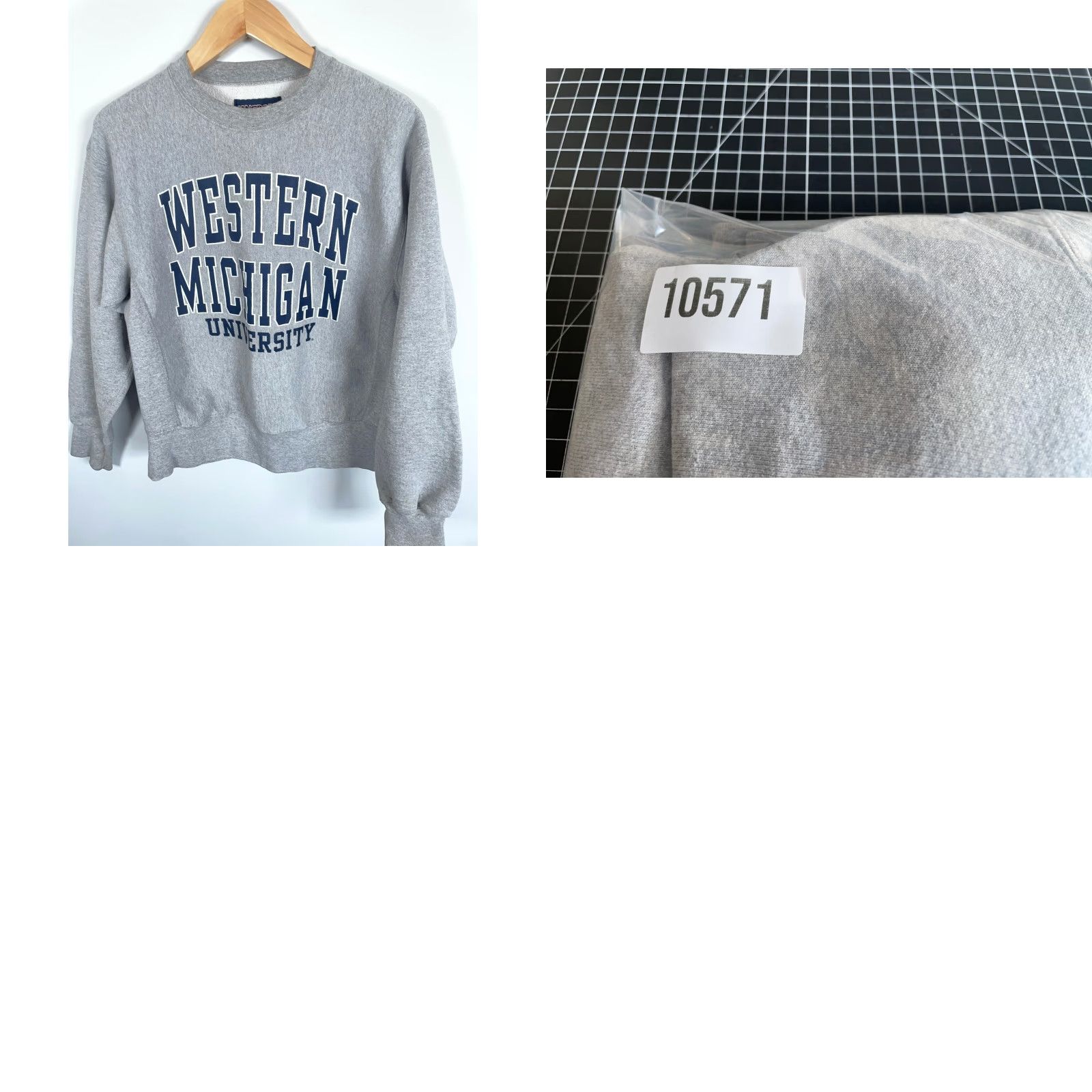 Jansport VINTAGE JanSport Western Michigan University Sweatshirt Adult Large Gray College Size US L / EU 52-54 / 3 - 9 Thumbnail