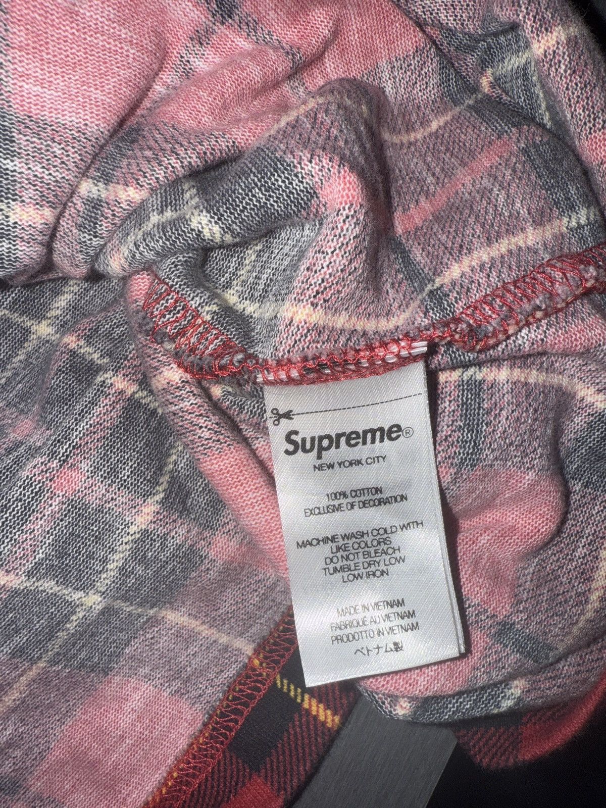 Supreme Supreme FW23 Plaid Tee Size US L / EU 52-54 / 3 - 2 Thumbnail