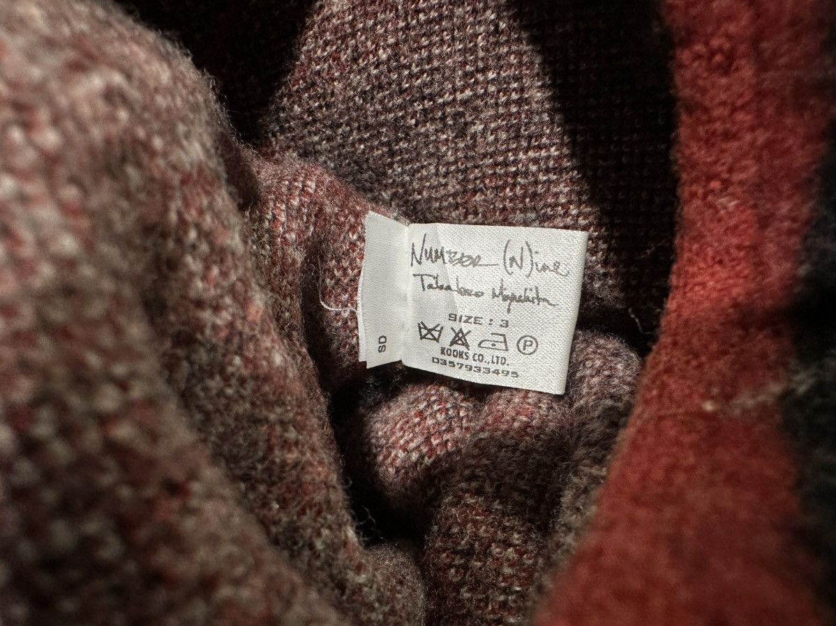 Number (N)ine 🔥Ss05 Archived Number (N)ine Argyle Sleeveless Long Hoodie Size US L / EU 52-54 / 3 - 9 Thumbnail