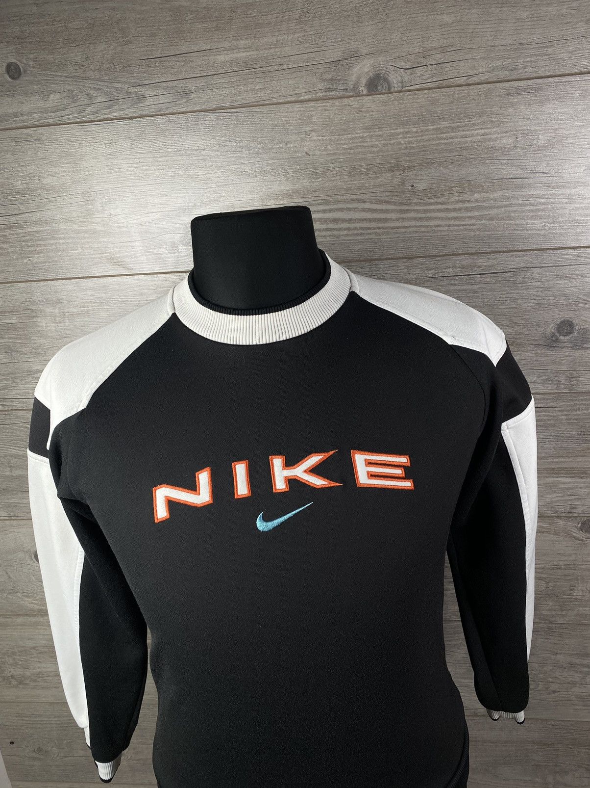 Nike Vintage sweatshirt Nike Big Logo Drill size XS Size US XS / EU 42 / 0 - 5 Thumbnail