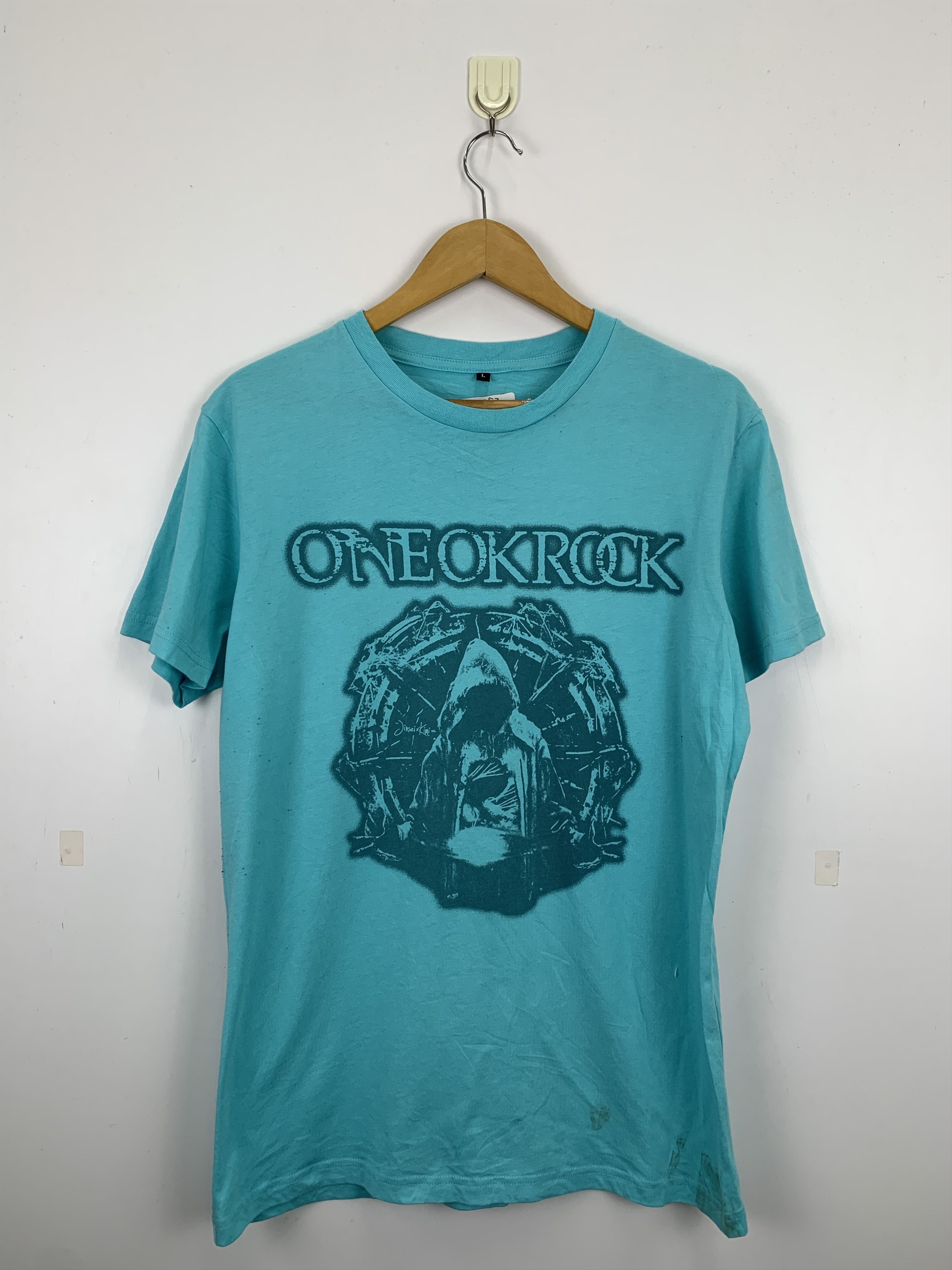Band Tees 2013 One Ok Rock Tour Band T Shirt TA0257 Size US L / EU 52-54 / 3 - 1 Thumbnail