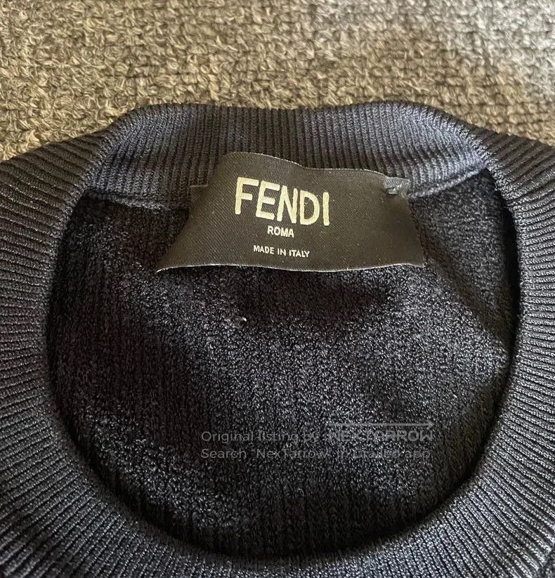 Fendi Fendi Short Sleeve Knit T. Size US M / EU 48-50 / 2 - 3 Thumbnail
