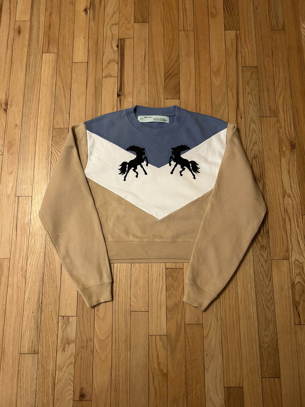 Off-White Off-White Twisting Horse Sweater Size S / US 4 / IT 40 - 1 Thumbnail