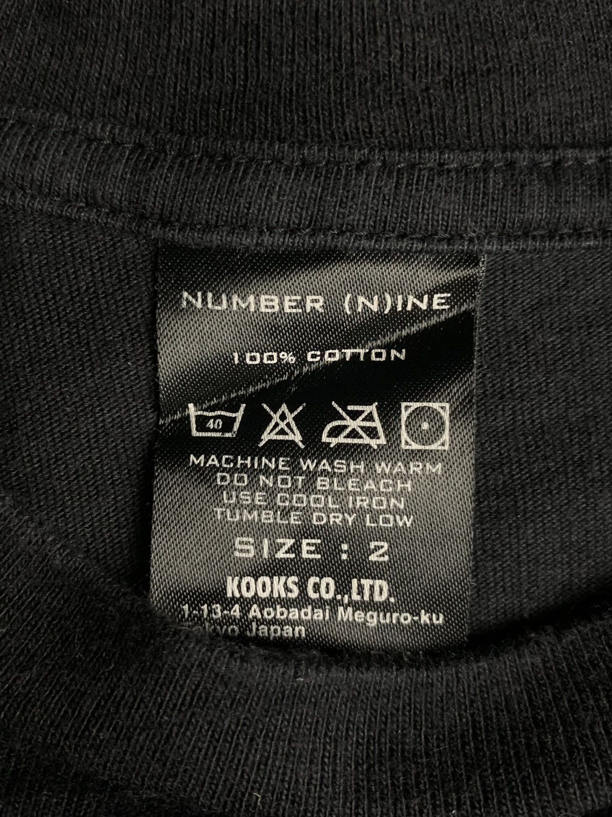 Number (N)ine AW03 Number Nine Pennyroyal Tea Tshirt Size US M / EU 48-50 / 2 - 6 Thumbnail