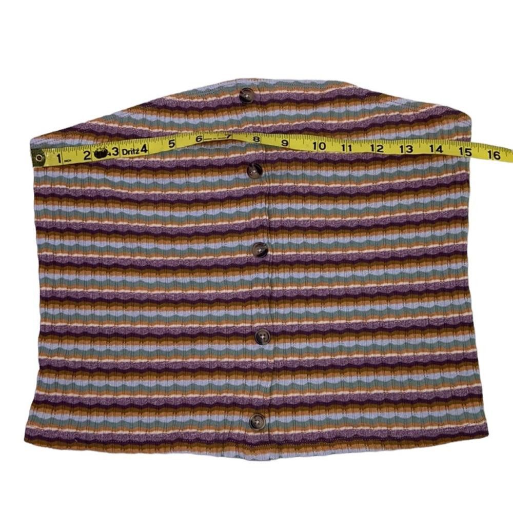 American Eagle Outfitters American Eagle Outfitters I Striped Tube Top Large Size L / US 10 / IT 46 - 4 Thumbnail