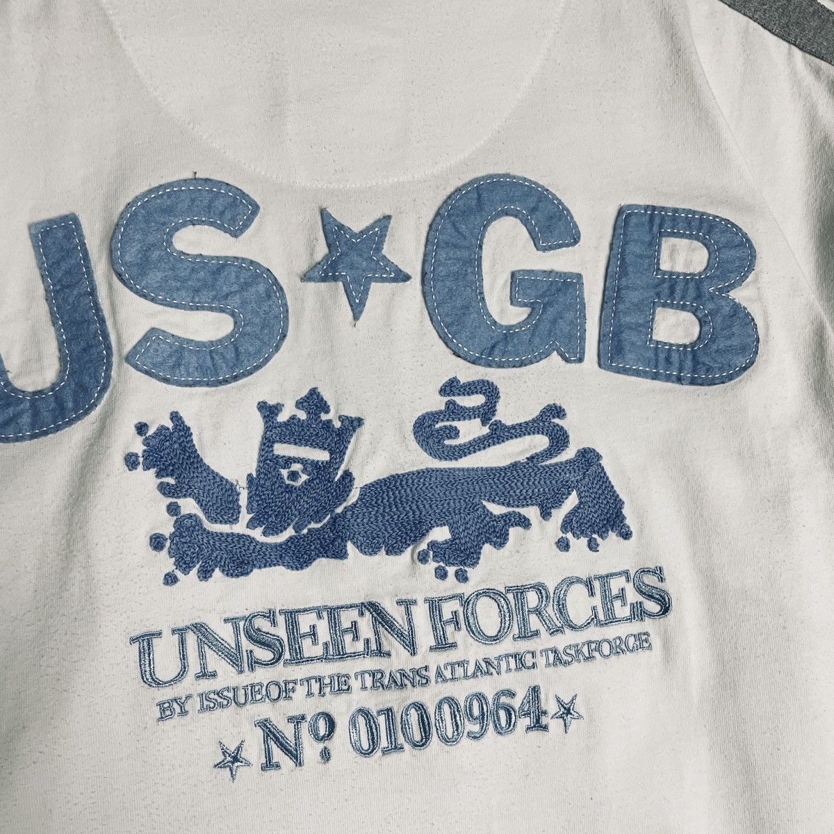 Akademiks × Vintage 💧VINTAGE💧 Akademiks Unseen Forces Hip Hop British flag Tee Size US XXL / EU 58 / 5 - 4 Thumbnail