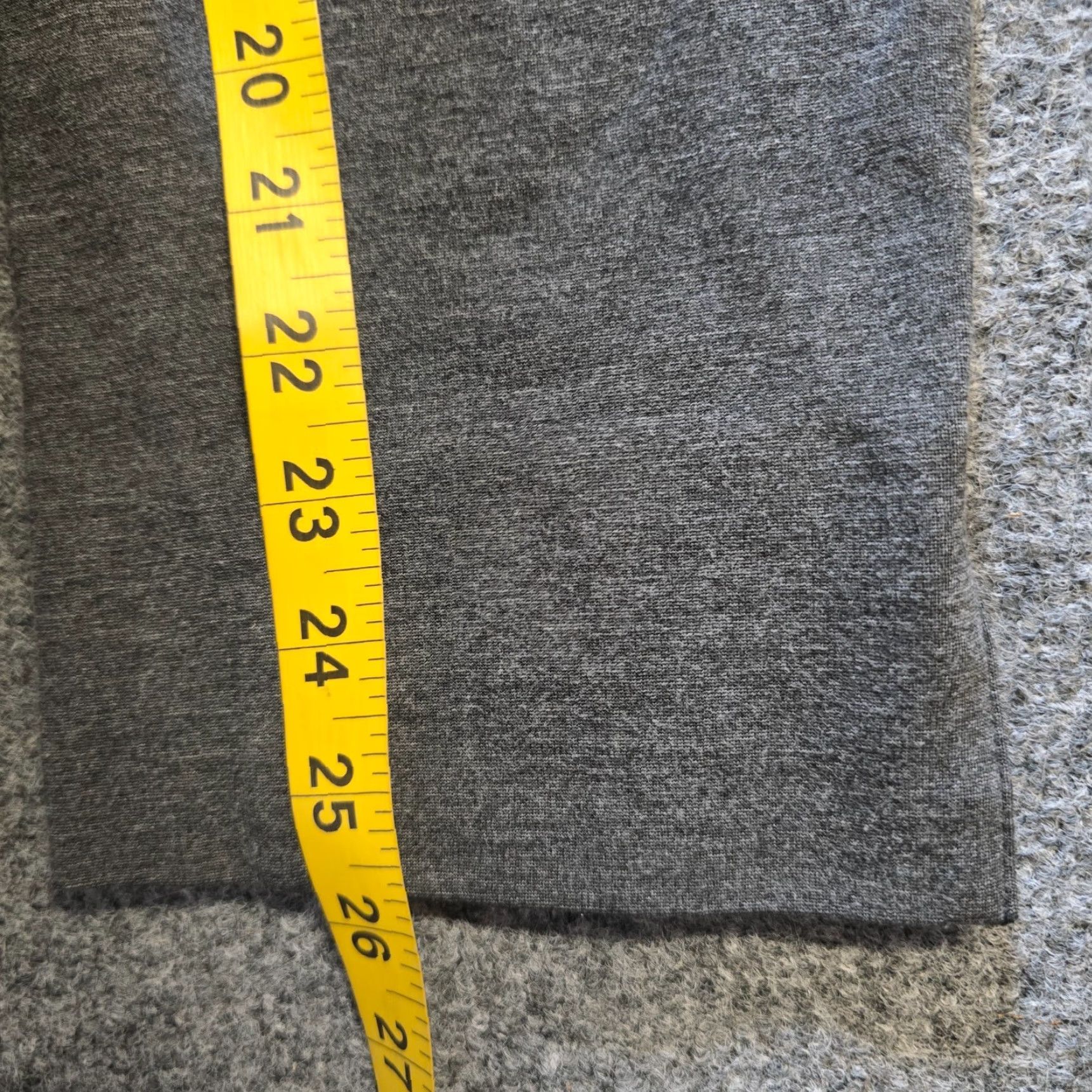 J. Jill J Jill Pants Womens XS Petite Gray Ponte Slim Leg Stretchy Casual Capsule Pants Petite XS Gray Ponte Slim Leg Womens Size 26" / US 2 / IT 38 - 7 Thumbnail