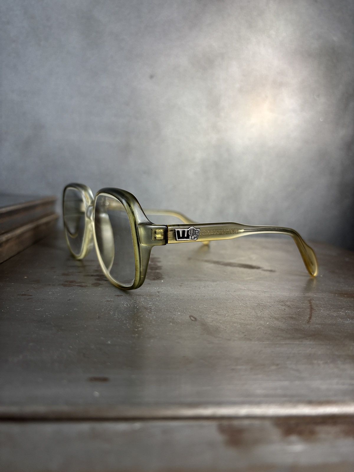 Vintage 1980s Vintage Eyeglasses Frames 1970s World Famous Oversized Size ONE SIZE - 11 Thumbnail