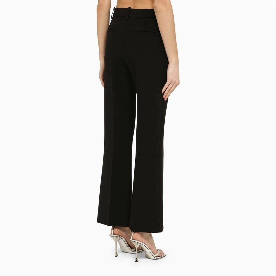 Victoria Beckham o1d2blof1124 Classic Wool-Blend Trouser in Black Size 30" / US 8 / IT 44 - 4 Thumbnail
