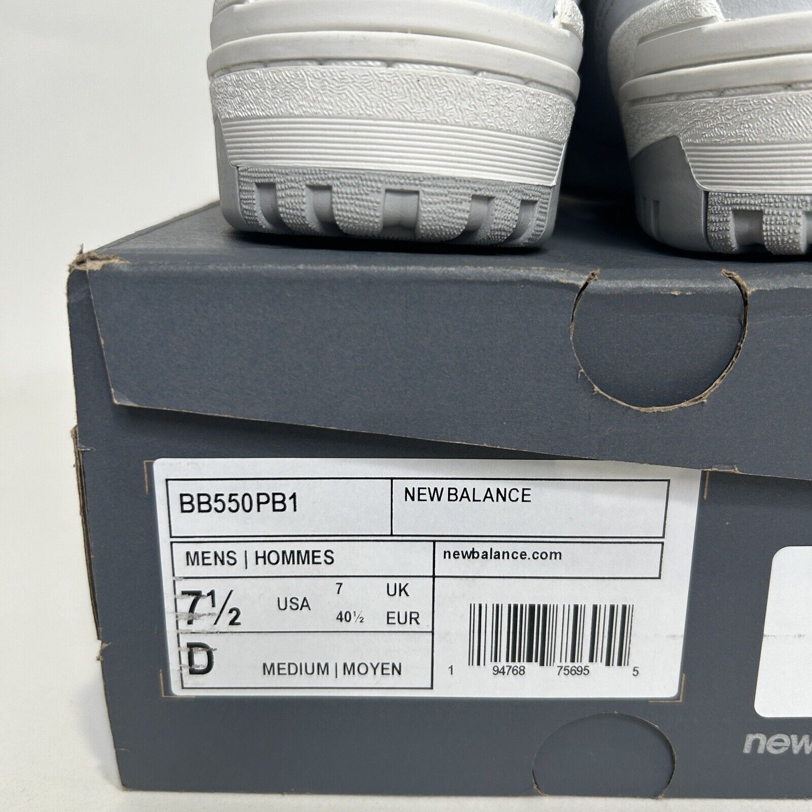 New Balance New Balance 550 “White Grey” 2024 Size US 7.5 / EU 40-41 - 5 Thumbnail