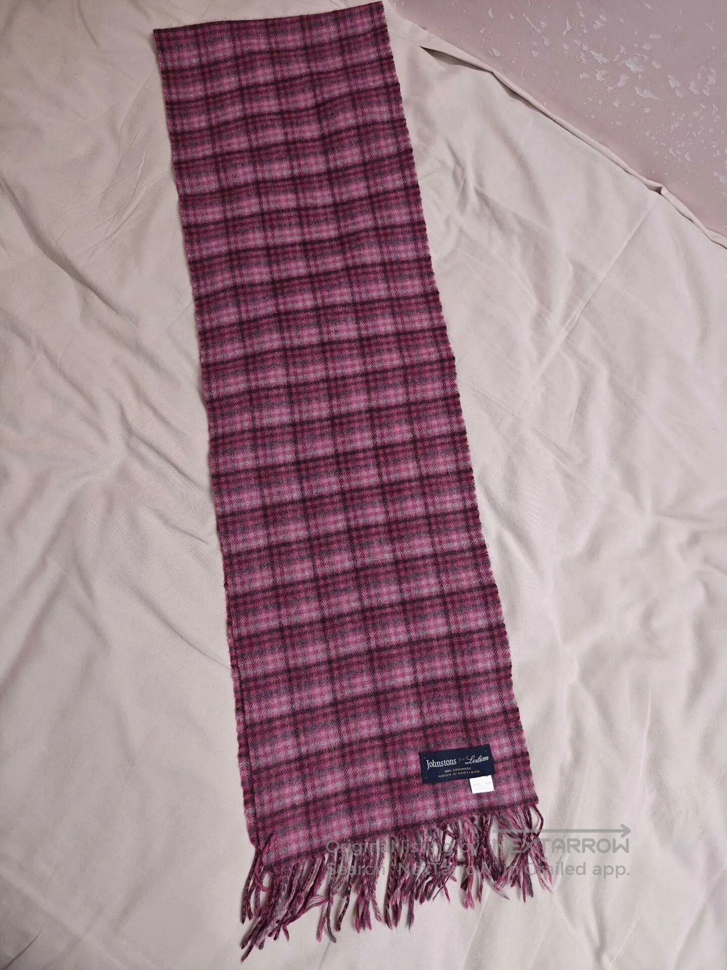 Johnstons Of Elgin Johnstons Cashmere Scarf for Leilian. Size ONE SIZE - 3 Thumbnail