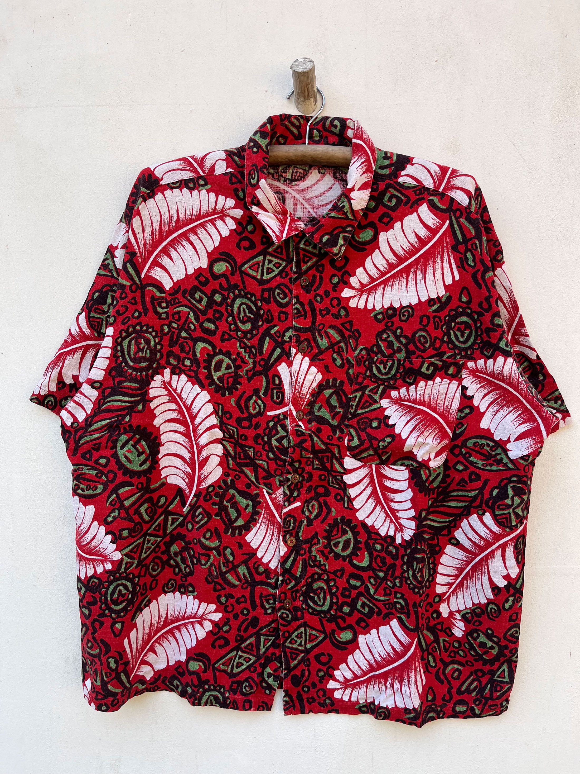 Vintage Patagonia Hawaii Full Printed Short Sleeve Shirt