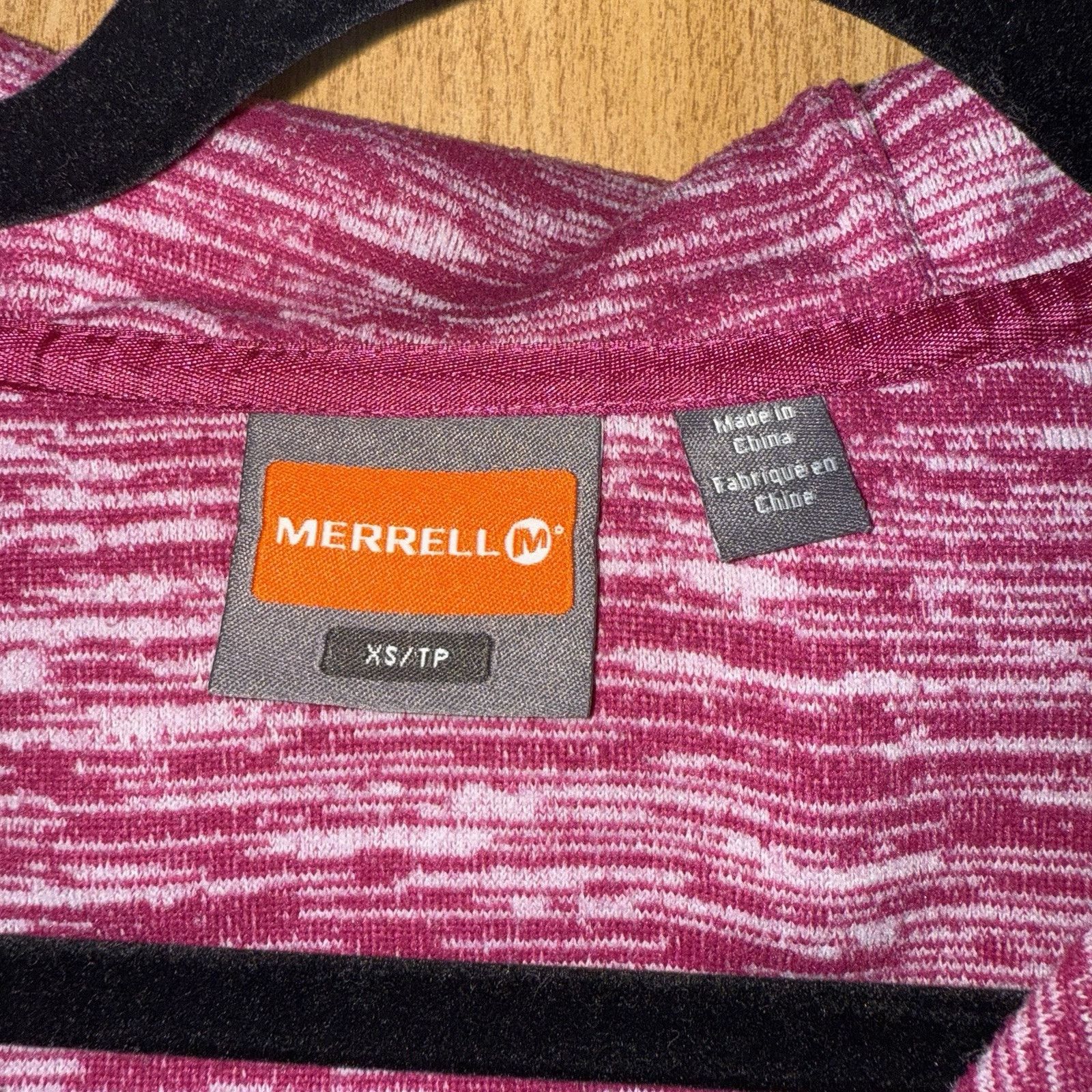 Merrell Merrell Fleece Jacket Hoodie Zip Up Size XS RN# 119414 Size S / US 4 / IT 40 - 5 Thumbnail