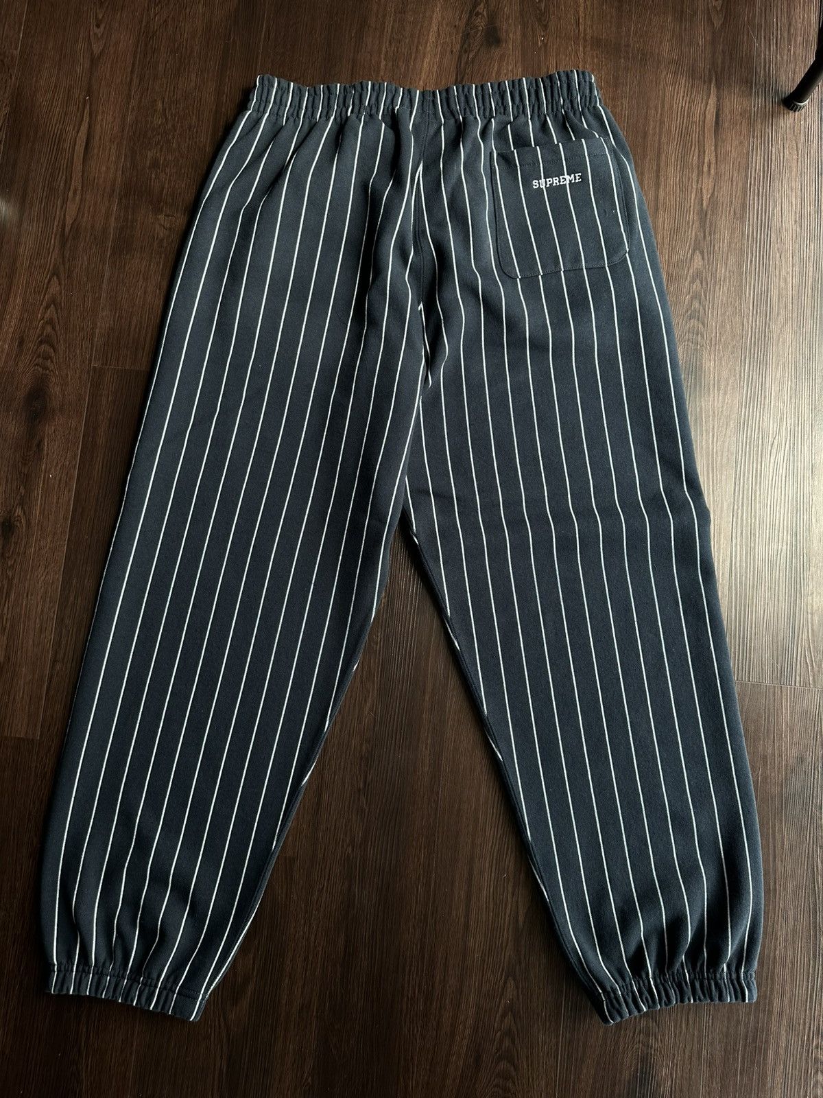 Supreme Supreme Devil S Logo Pinstripe Sweatpants Size Large Size US 34 / EU 50 - 14 Thumbnail