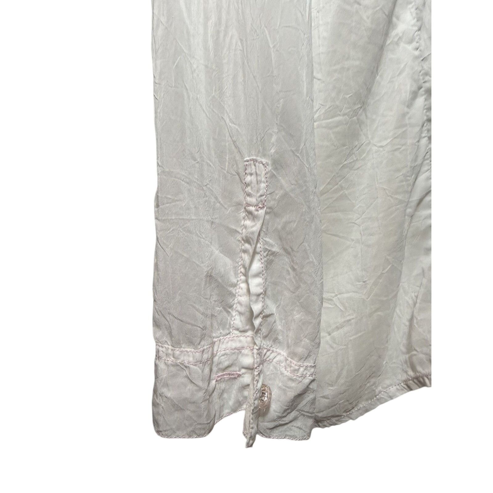 Johnny Was Johnny was white button down top with detailed embroidery Size XL / US 12-14 / IT 48-50 - 6 Thumbnail