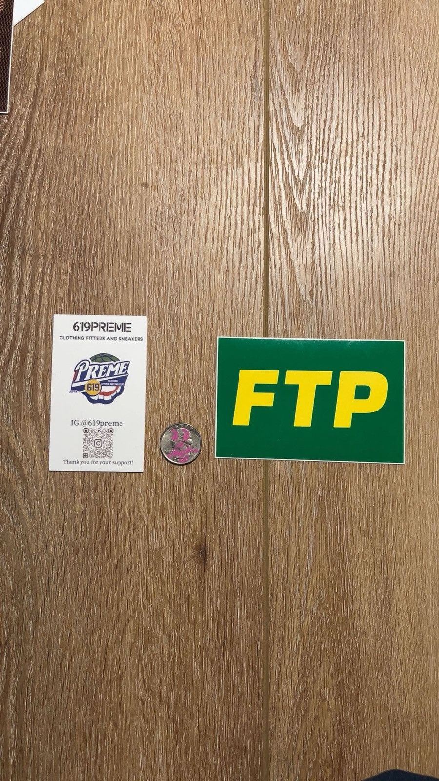Fuck The Population FTP STICKER Size ONE SIZE - 1 Preview