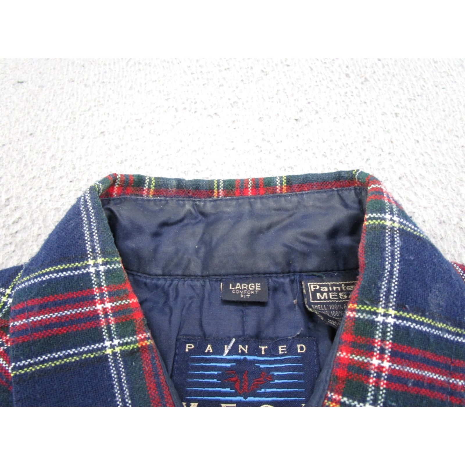 Vintage VINTAGE Painted Mesa Shacket Mens Size L Snap Up Thick Heavyweight Workwear Size US L / EU 52-54 / 3 - 5 Thumbnail
