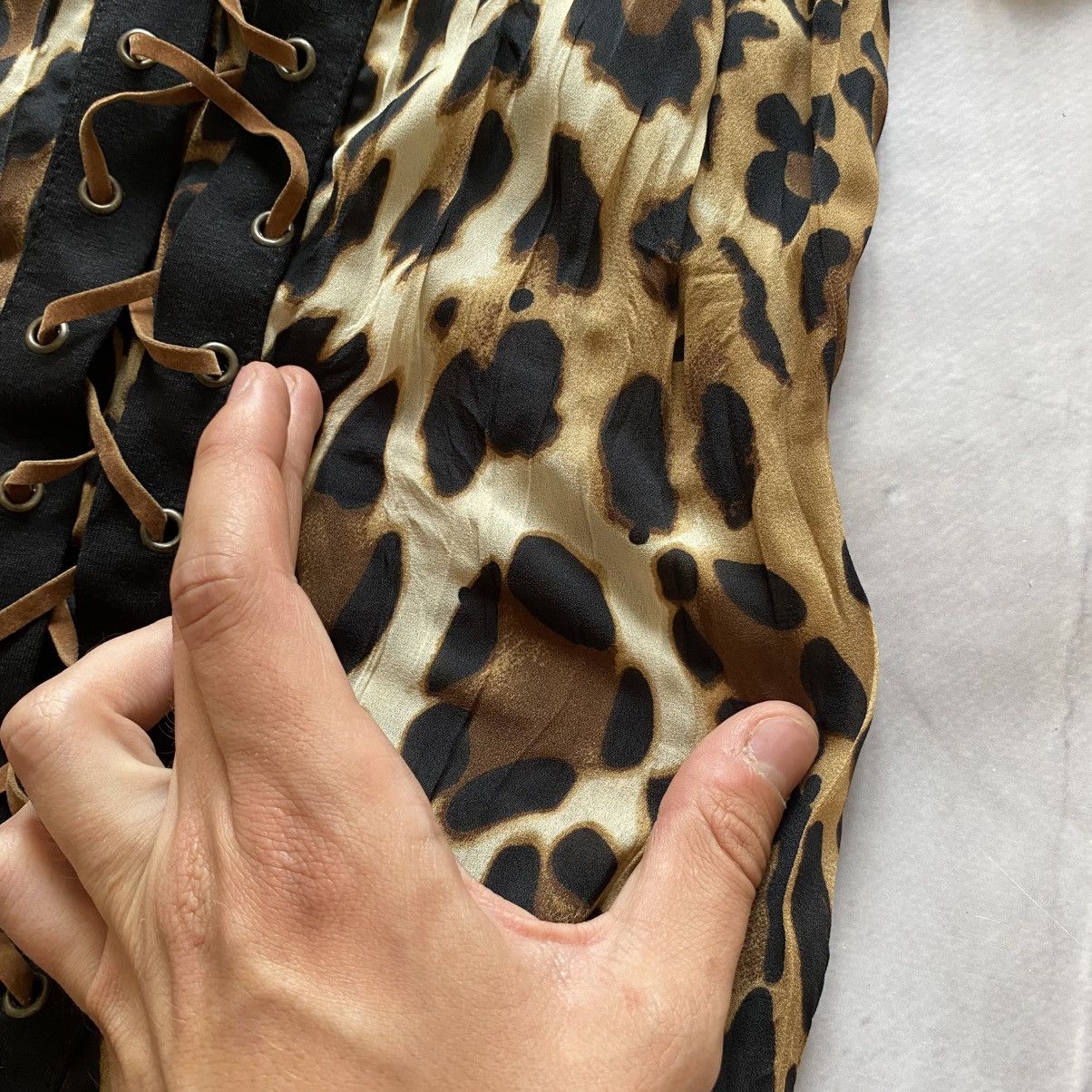 Hysteric Glamour Mesh Lion Pleats Shirt Like Issey Miyake Pleats Please Size S / US 4 / IT 40 - 4 Thumbnail