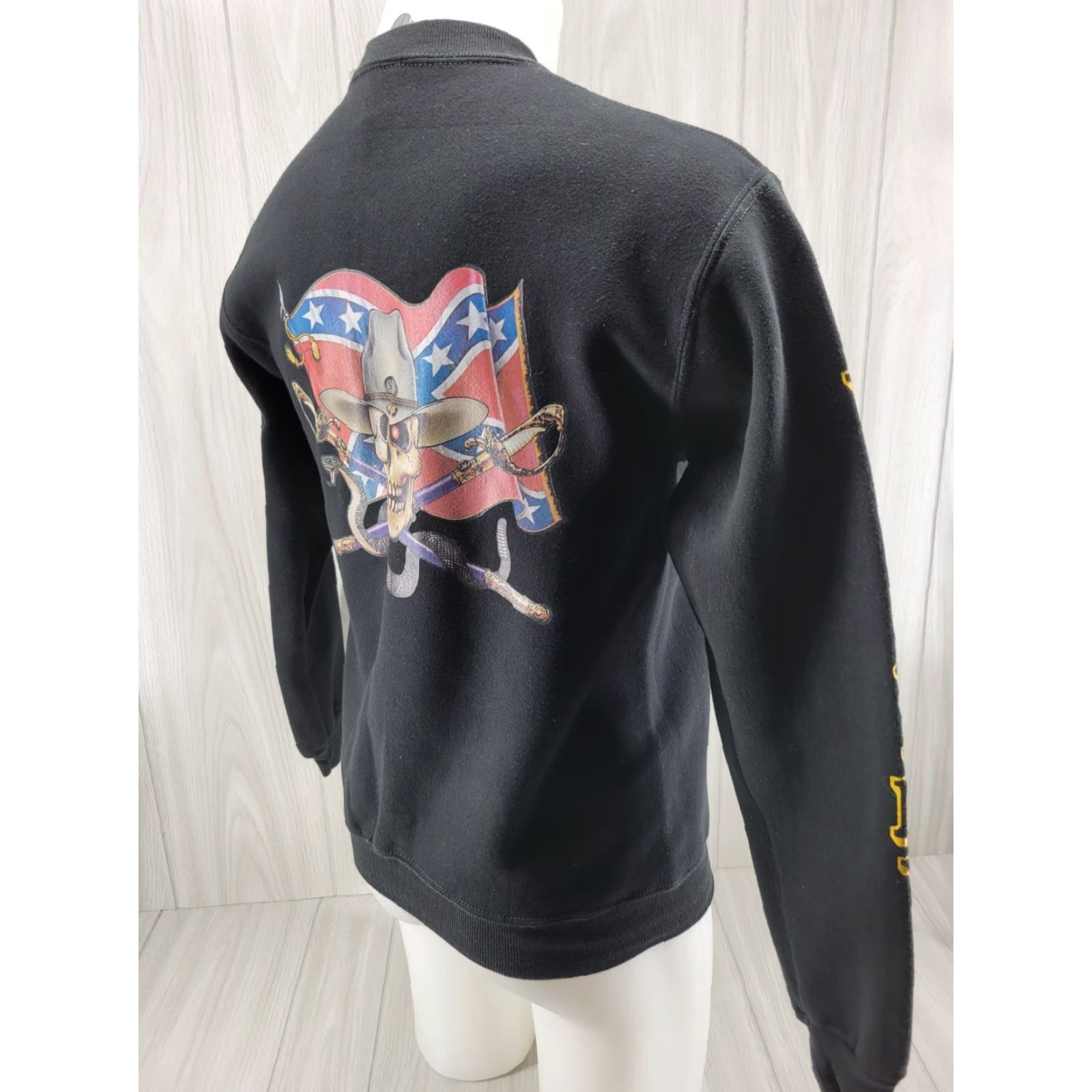 Russell Athletic VINTAGE Russell Athletic Sweatshirt Black USA Athletic Men's Med C-2-3 U.S Army VTG 90s Crew Neck Long Sleeve Pullover Size US M / EU 48-50 / 2 - 5 Thumbnail