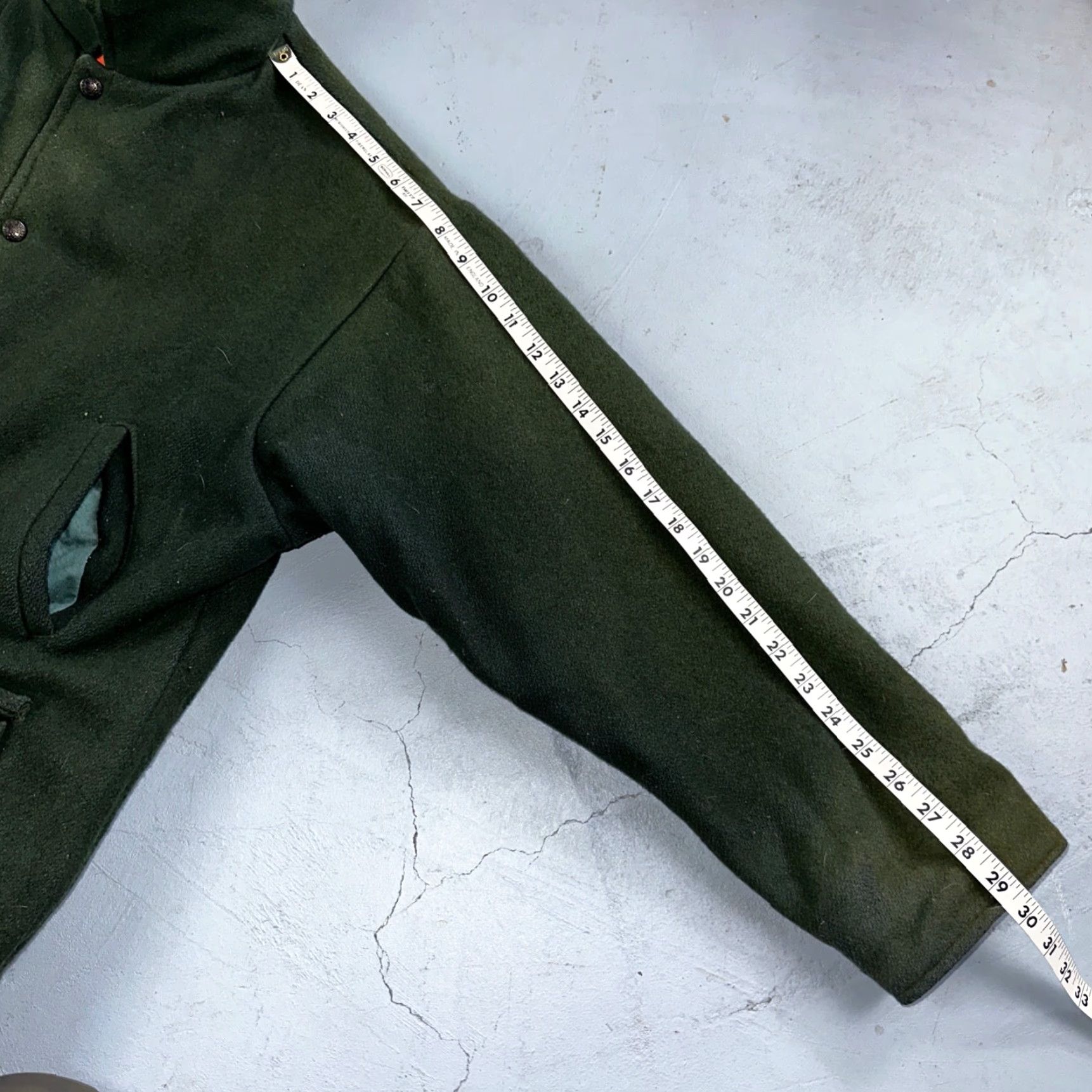 Vintage VTG Codet Wool Jacket Mackinaw Hunting Reversible Green Orange Outdoor Men’s L Size US L / EU 52-54 / 3 - 6 Thumbnail