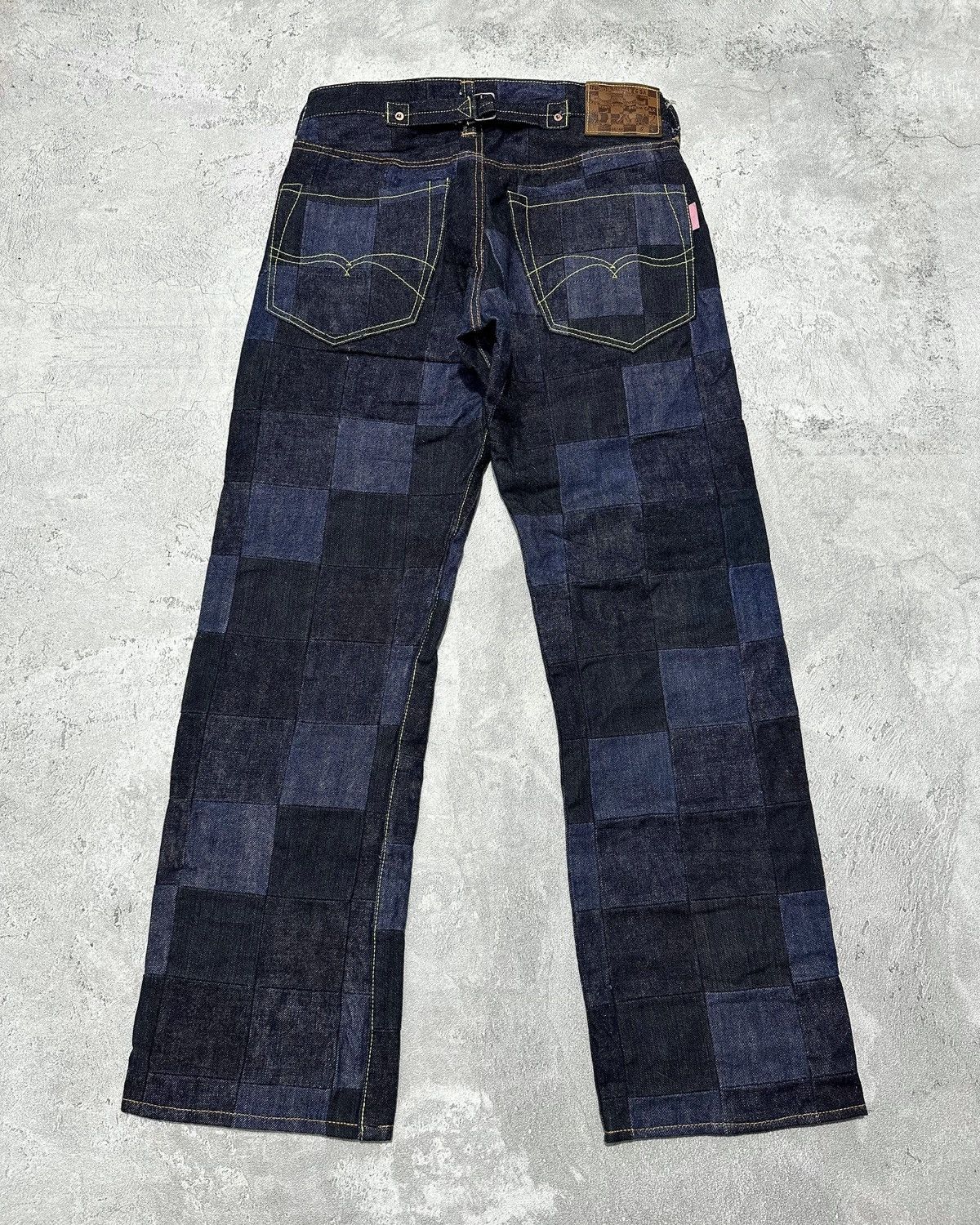 Japanese Brand × Studio D'Artisan Rare🔥 Studio D'Artisan D1687 Patchwork Jeans Size US 32 / EU 48 - 1 Thumbnail