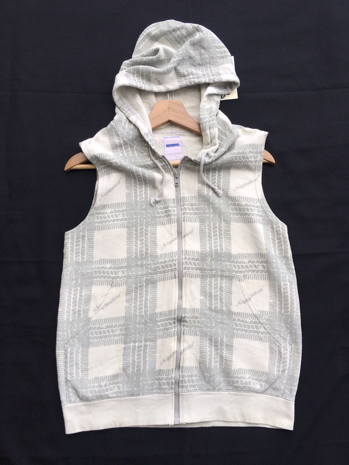 Neighborhood Rare SS2002 Neighborhood Sleeveless Hoodie Shinsuke Takizawa Size US S / EU 44-46 / 1 - 1 Thumbnail