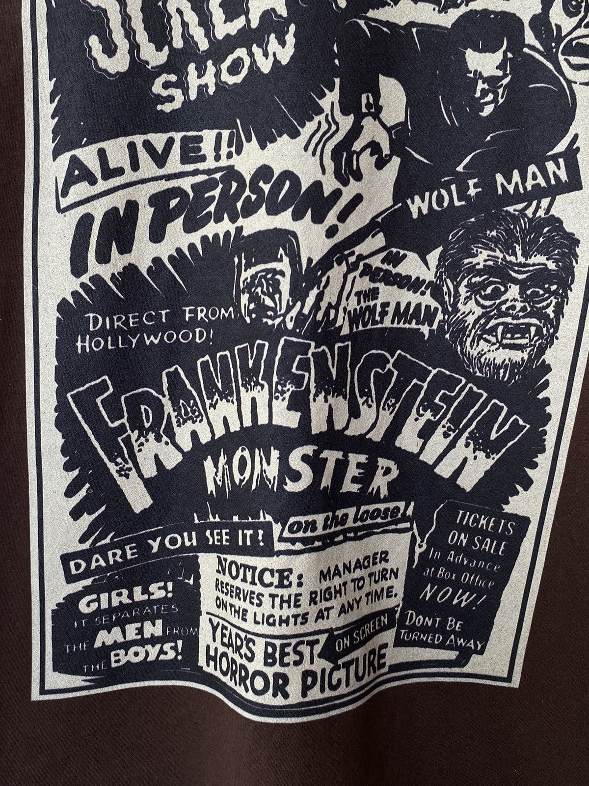 Expert Horror Y2K Scream Dracula Frankenstein Comics Expert Horror Tees Size US L / EU 52-54 / 3 - 6 Thumbnail
